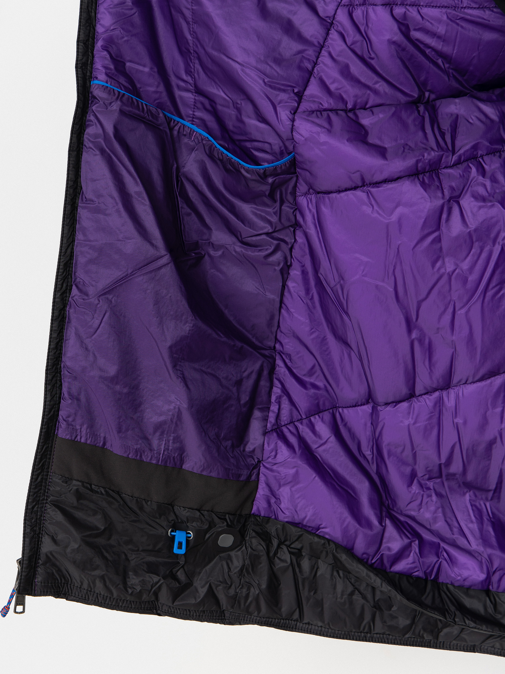 Bunda Patagonia DAS Parka (black w/p6 blue)