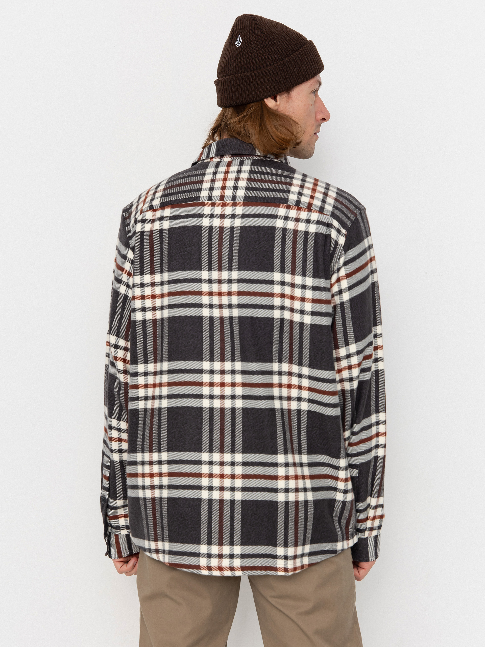 Košile Patagonia Fjord Flannel (catch ink black)