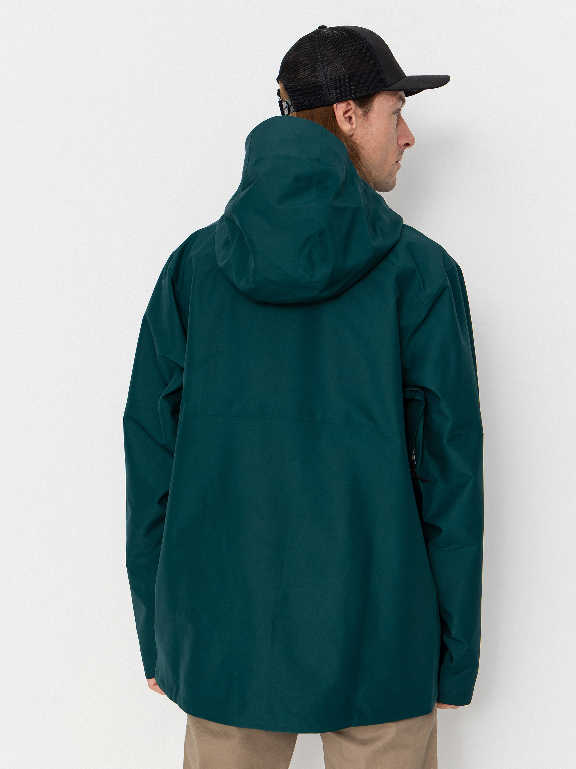 Pánská Snowboardová bunda Patagonia Powder Town (cascade green)