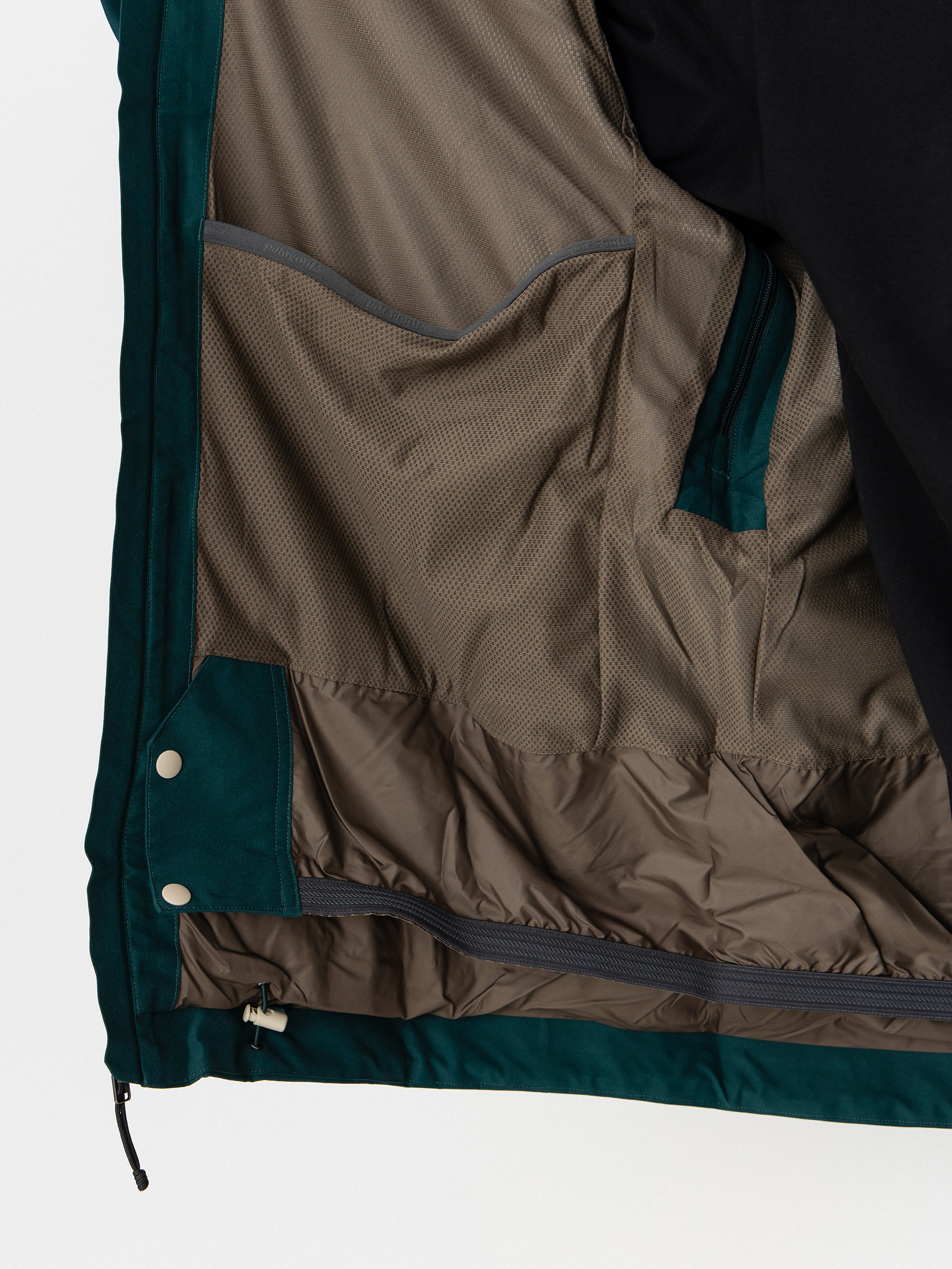 Pánská Snowboardová bunda Patagonia Powder Town (cascade green)