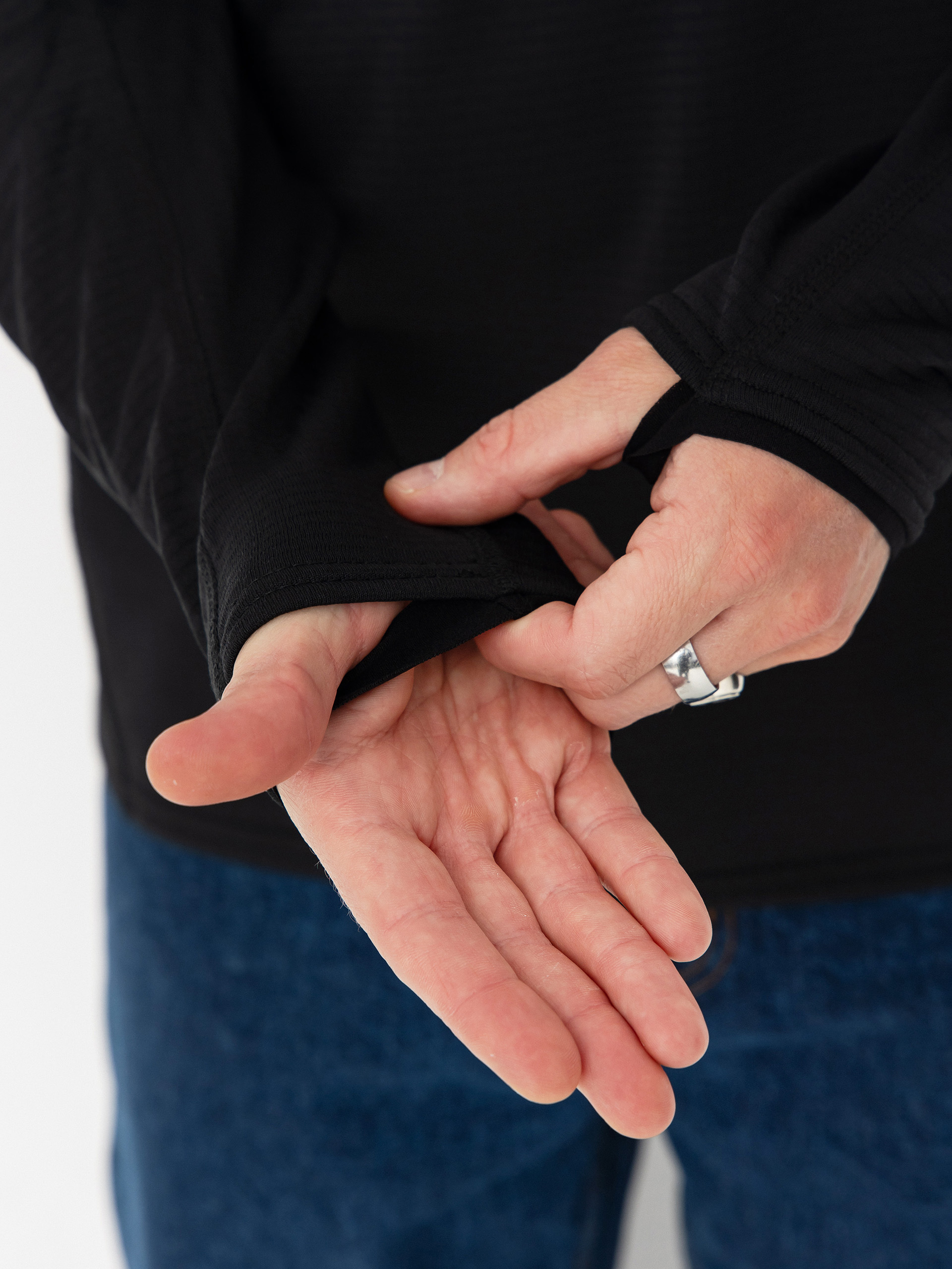 Pánská Termomikina  Volcom Gridlock Mock Neck (black)