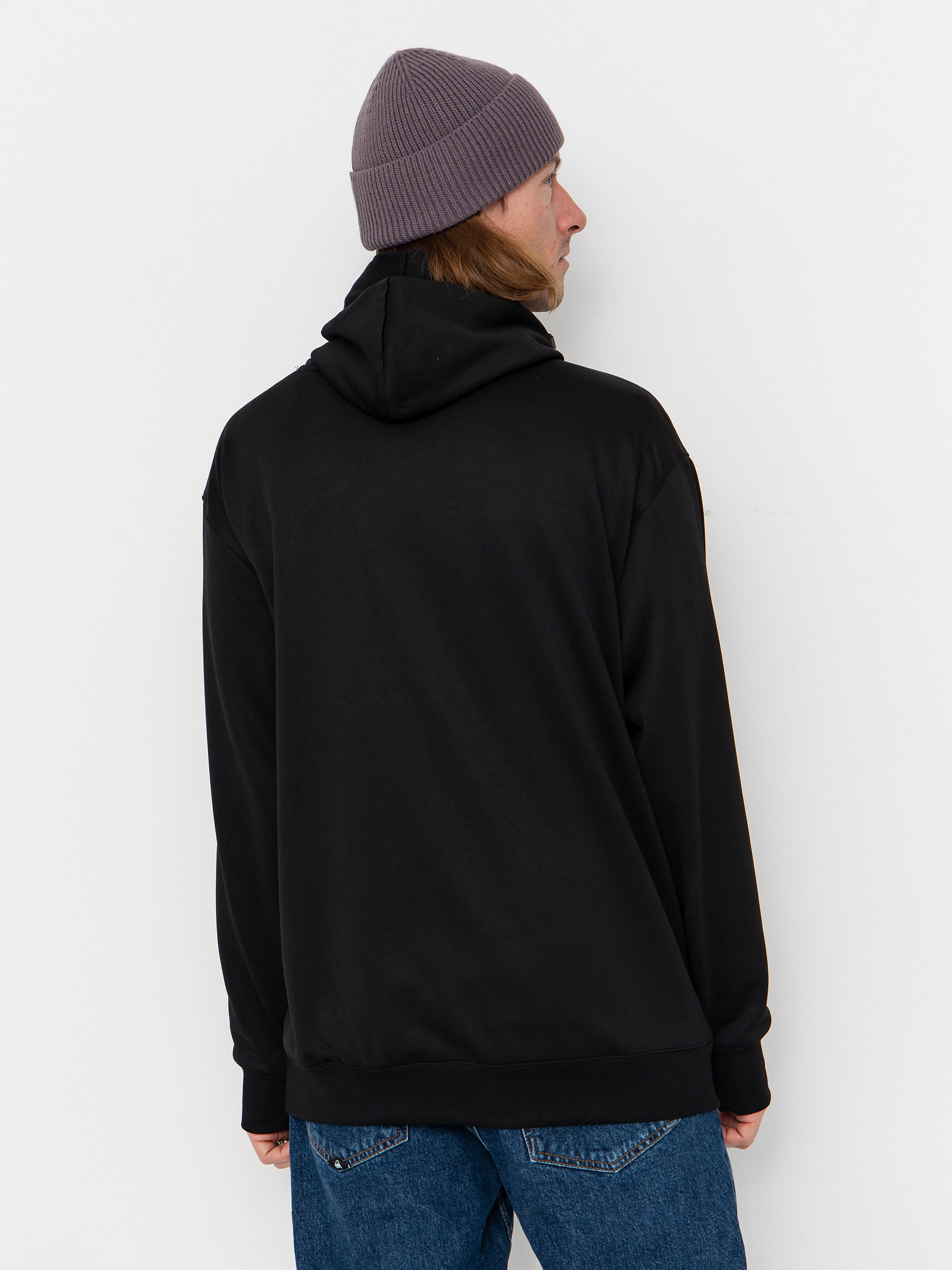 Mikina s kapucí Volcom Hydro Riding HD (black)