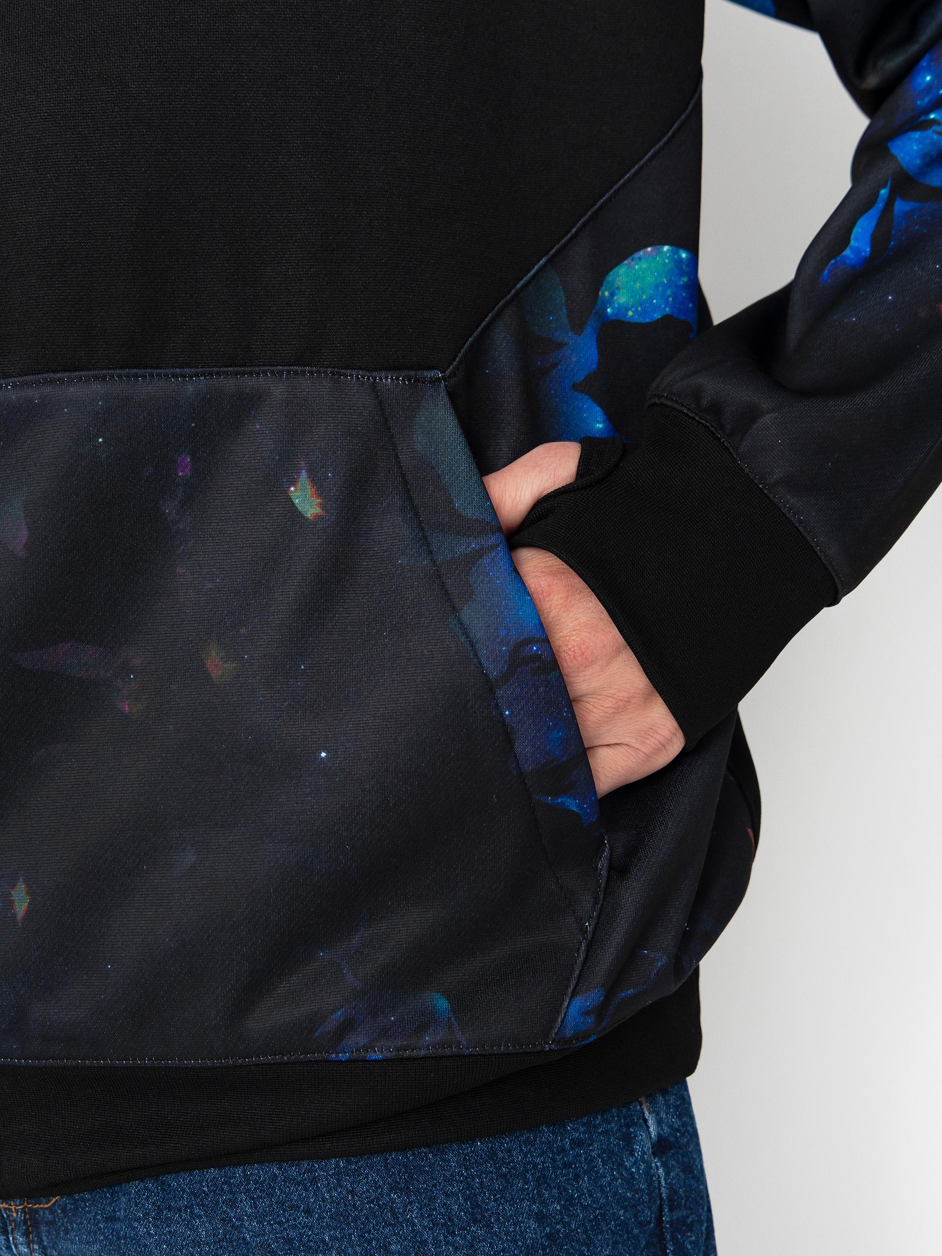 Mikina s kapucí Volcom Hydro Riding HD (space aloha)