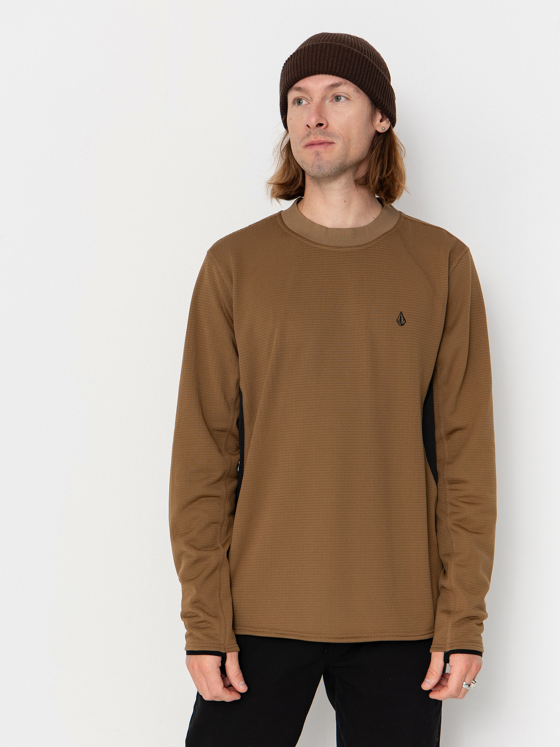Termomikina  Volcom Gridlock Crew Neck (bronze)