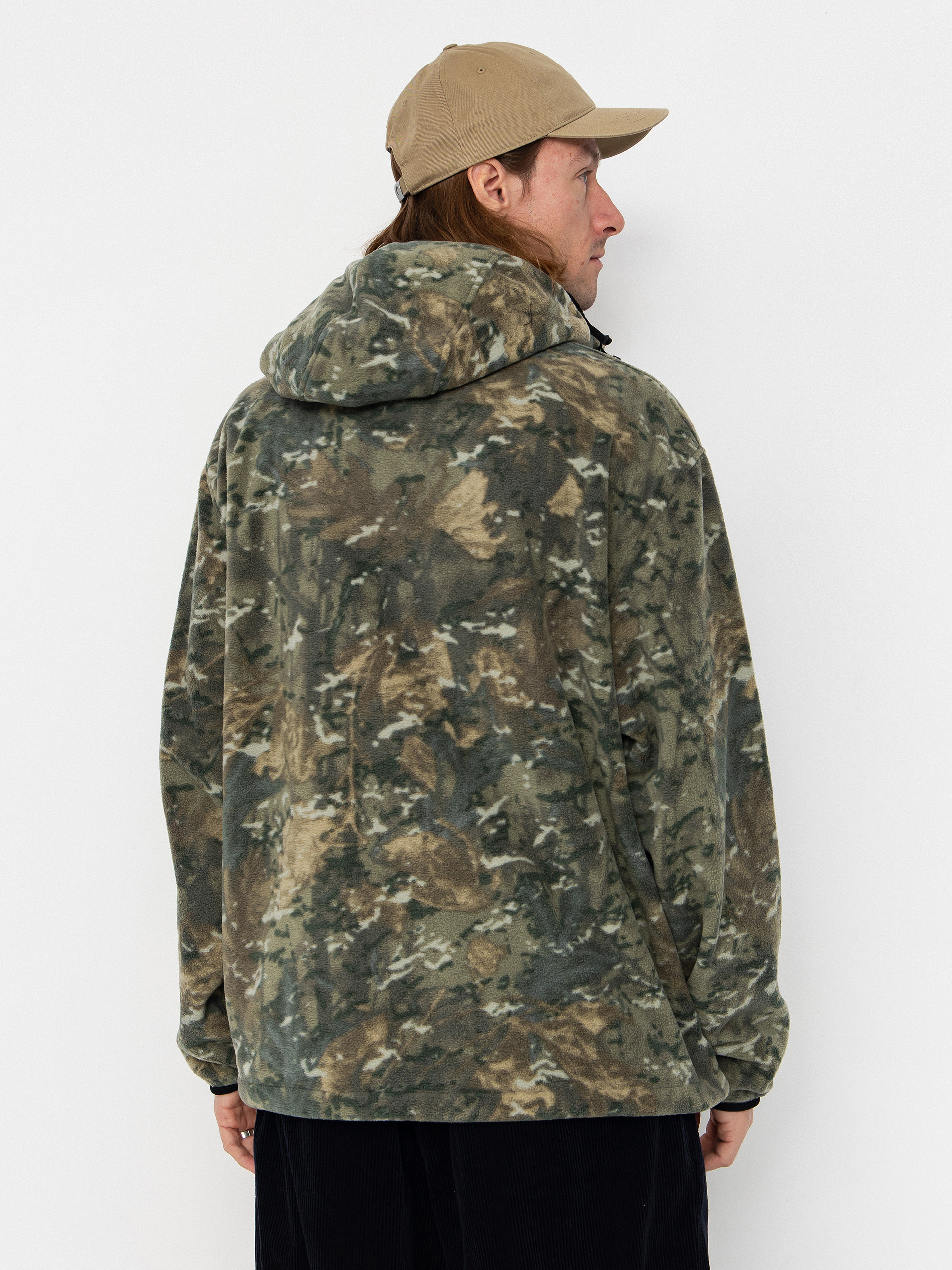 Pánský Fleecová mikina Carhartt WIP Blevin (camo combi/green)
