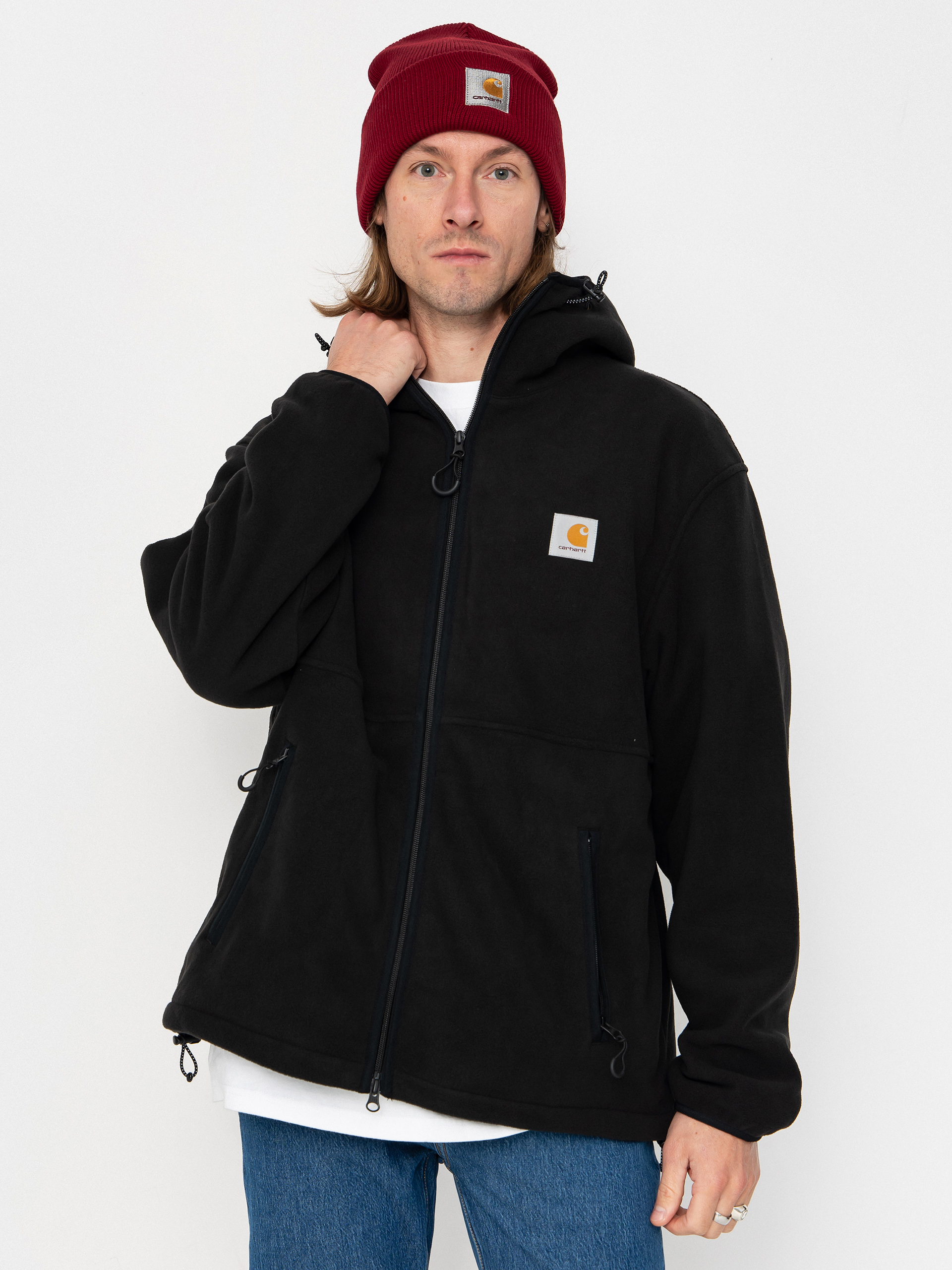 Pánský Fleecová mikina Carhartt WIP Blevin (black)
