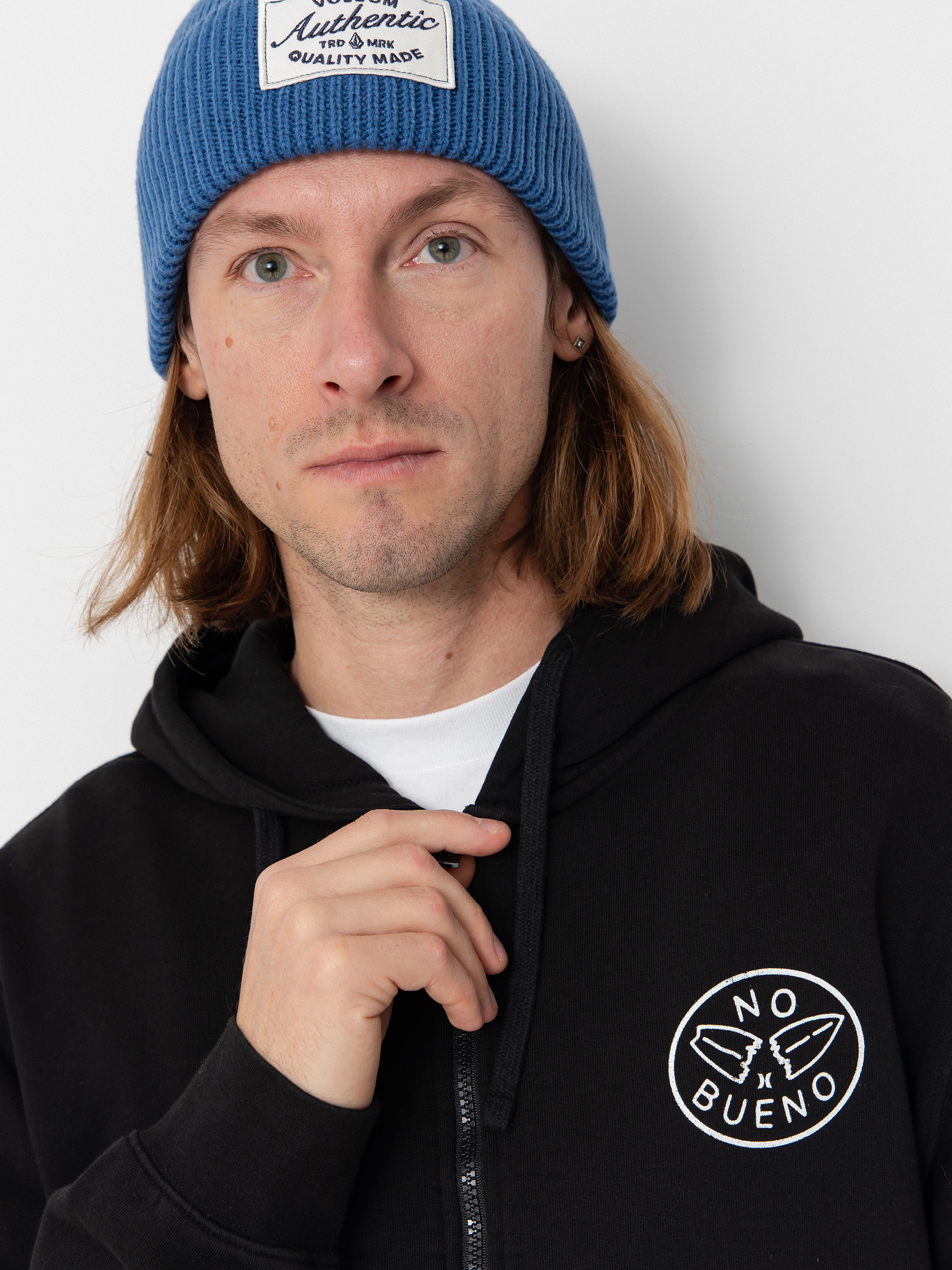 Mikina s kapucí Hurley Sider ZHD (black)