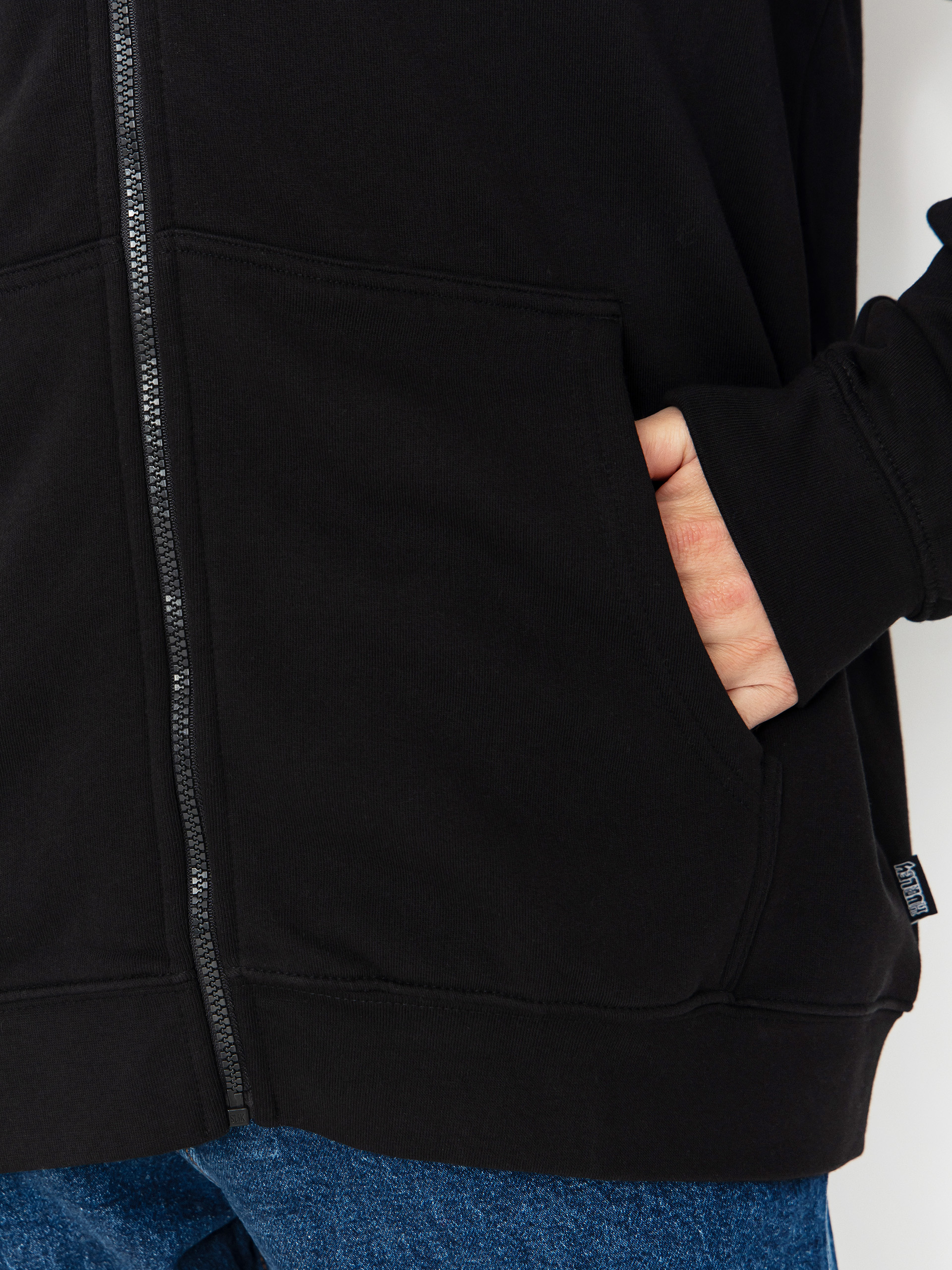 Mikina s kapucí Hurley Tattoo ZHD (black)