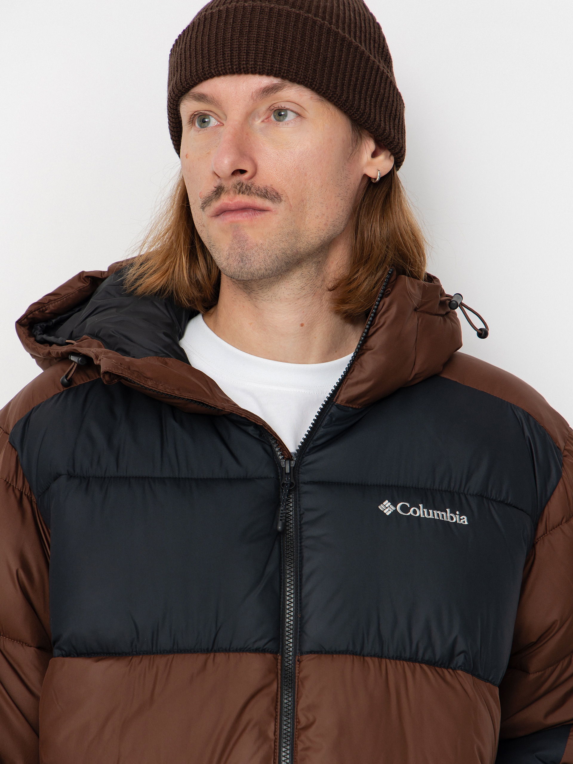 Bunda Columbia Pike Lake II Hooded (tobacco/black)