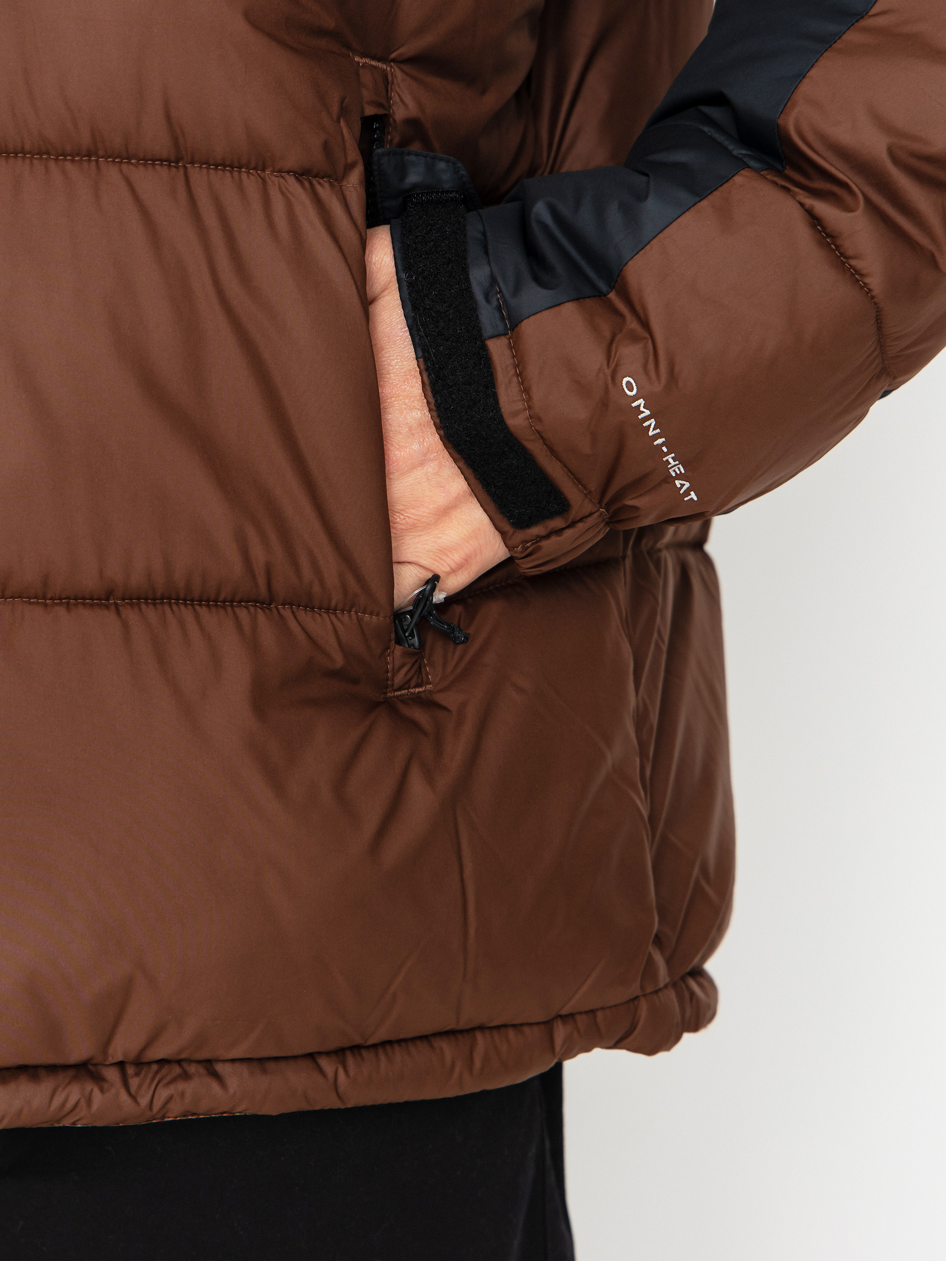 Bunda Columbia Pike Lake II Hooded (tobacco/black)