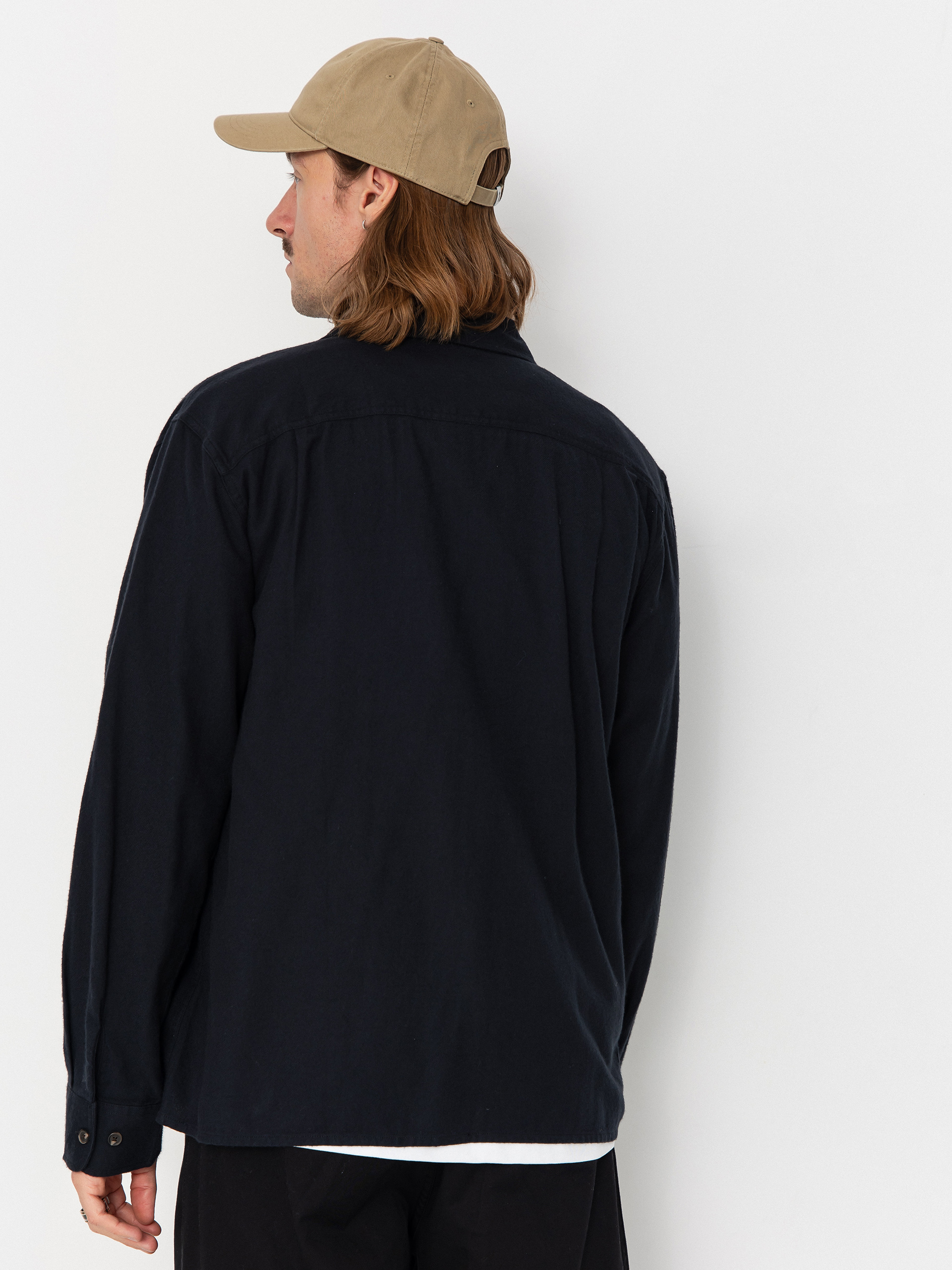 Košile Brixton Hasting Lw Flannel (black)