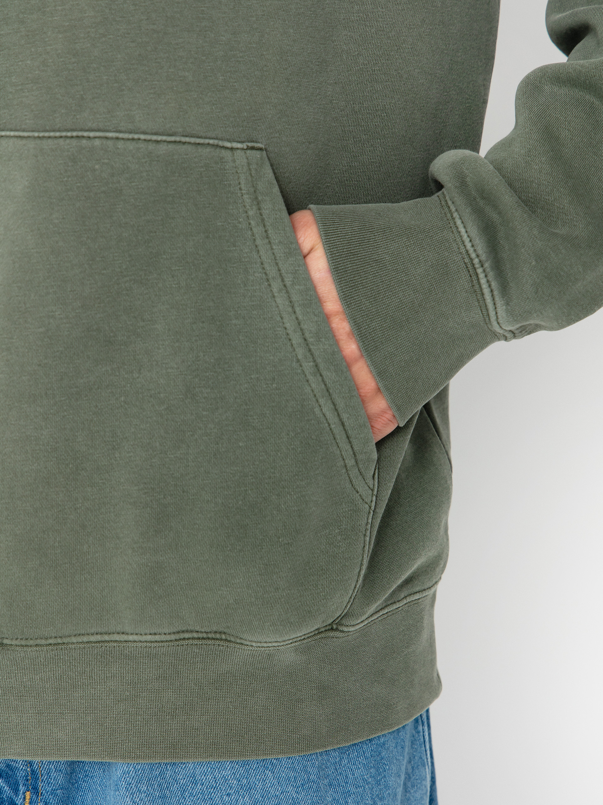 Mikina s kapucí RVCA Ptc 2 HD (sage leaf)