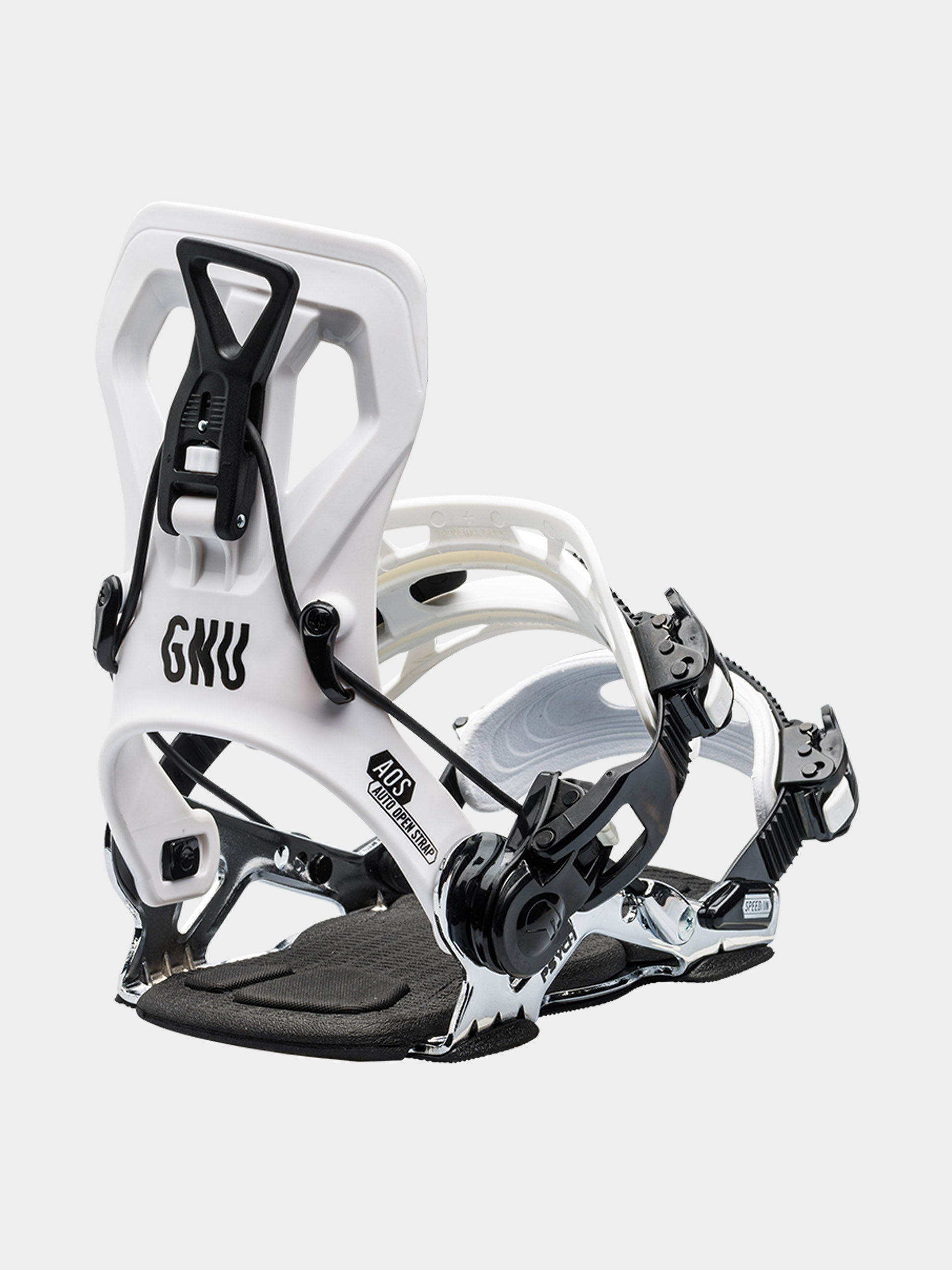 Snowboardové vázání Gnu Psych (white)