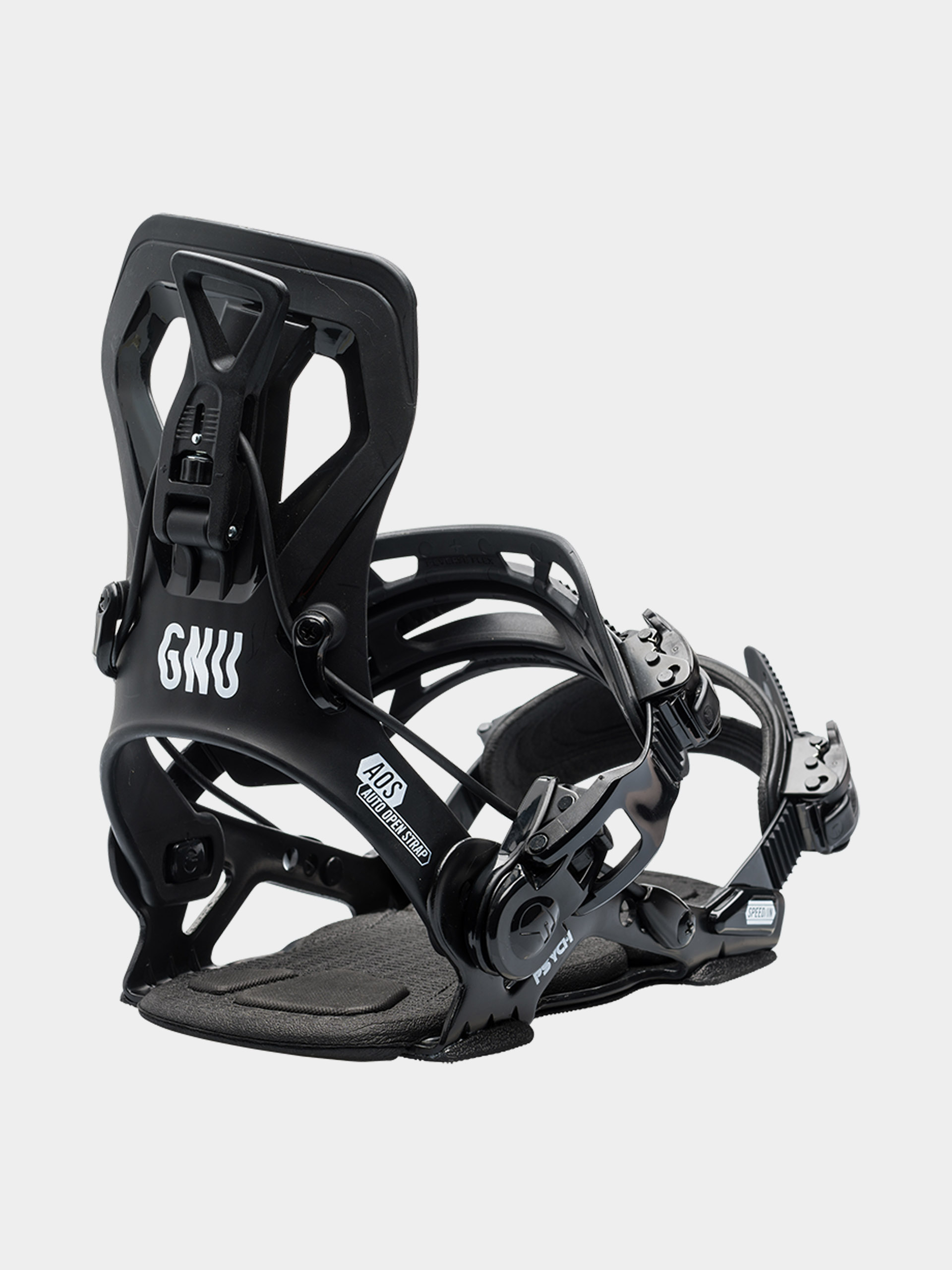 Snowboardové vázání Gnu Psych (black)