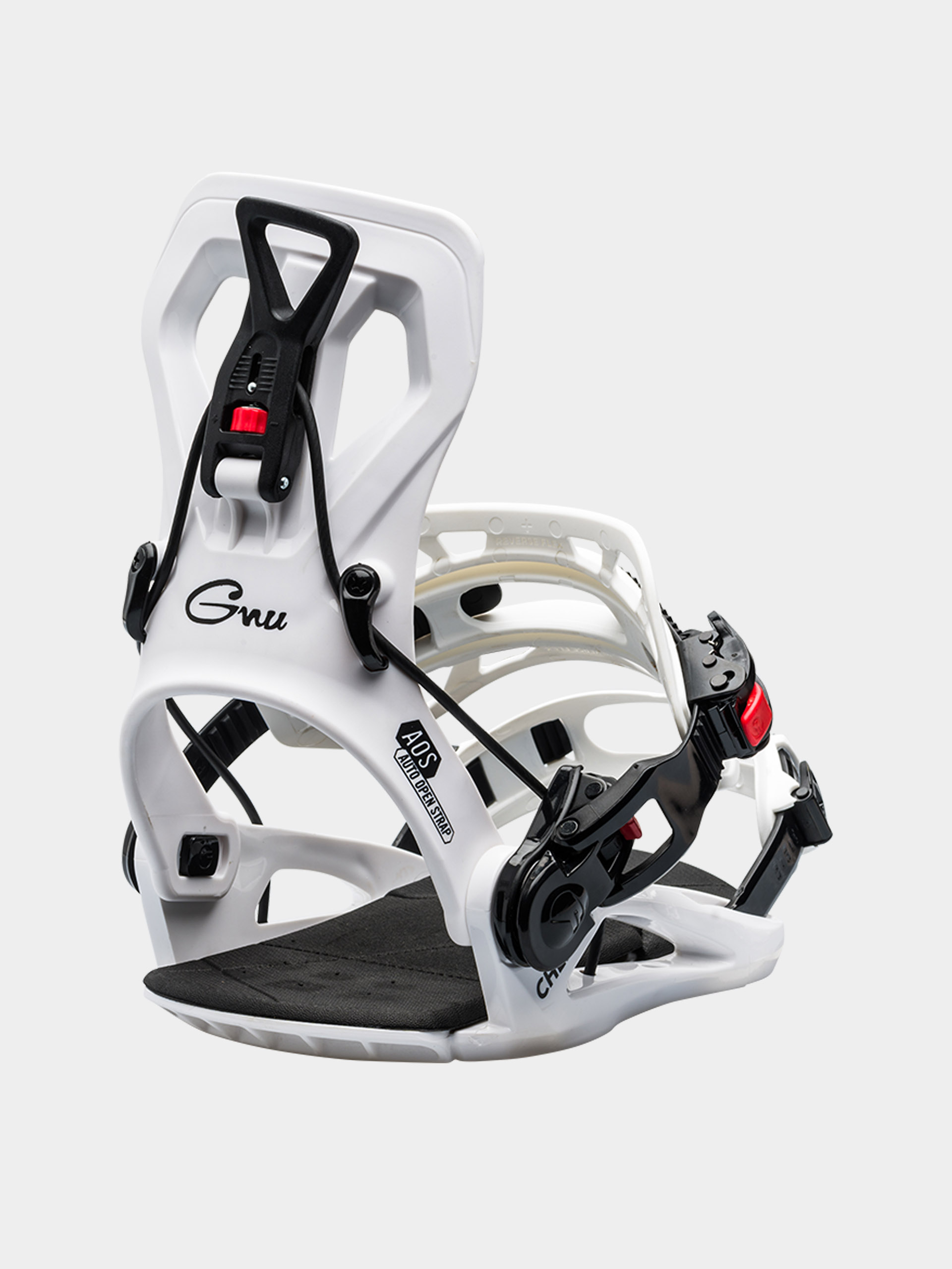 Snowboardové vázání Gnu Cheeter (white)