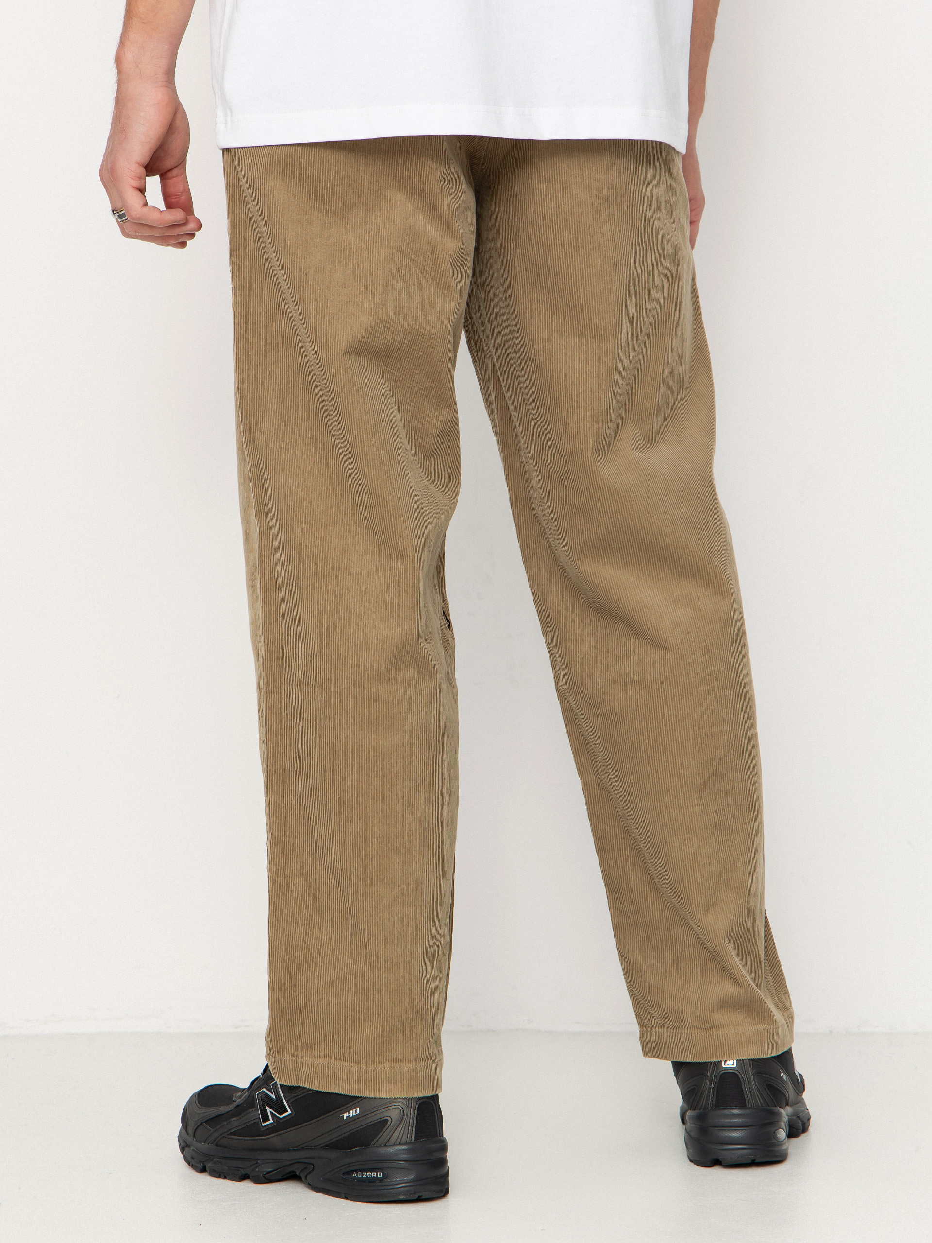 Kalhoty Volcom Frickin Loose Tapered Cord (khaki)