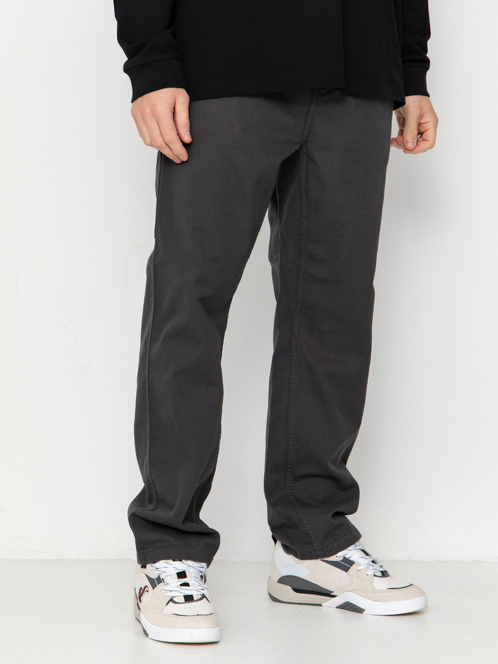 Kalhoty Carhartt WIP Flint (graphite/garment dyed)