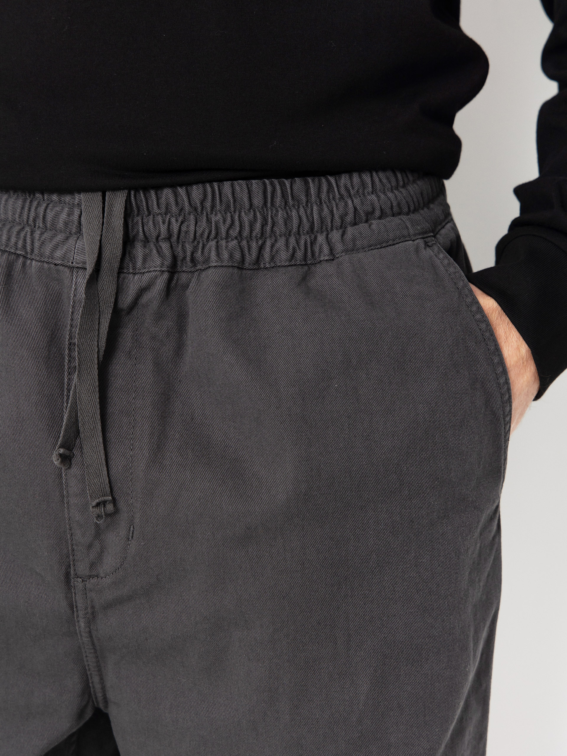 Kalhoty Carhartt WIP Flint (graphite/garment dyed)