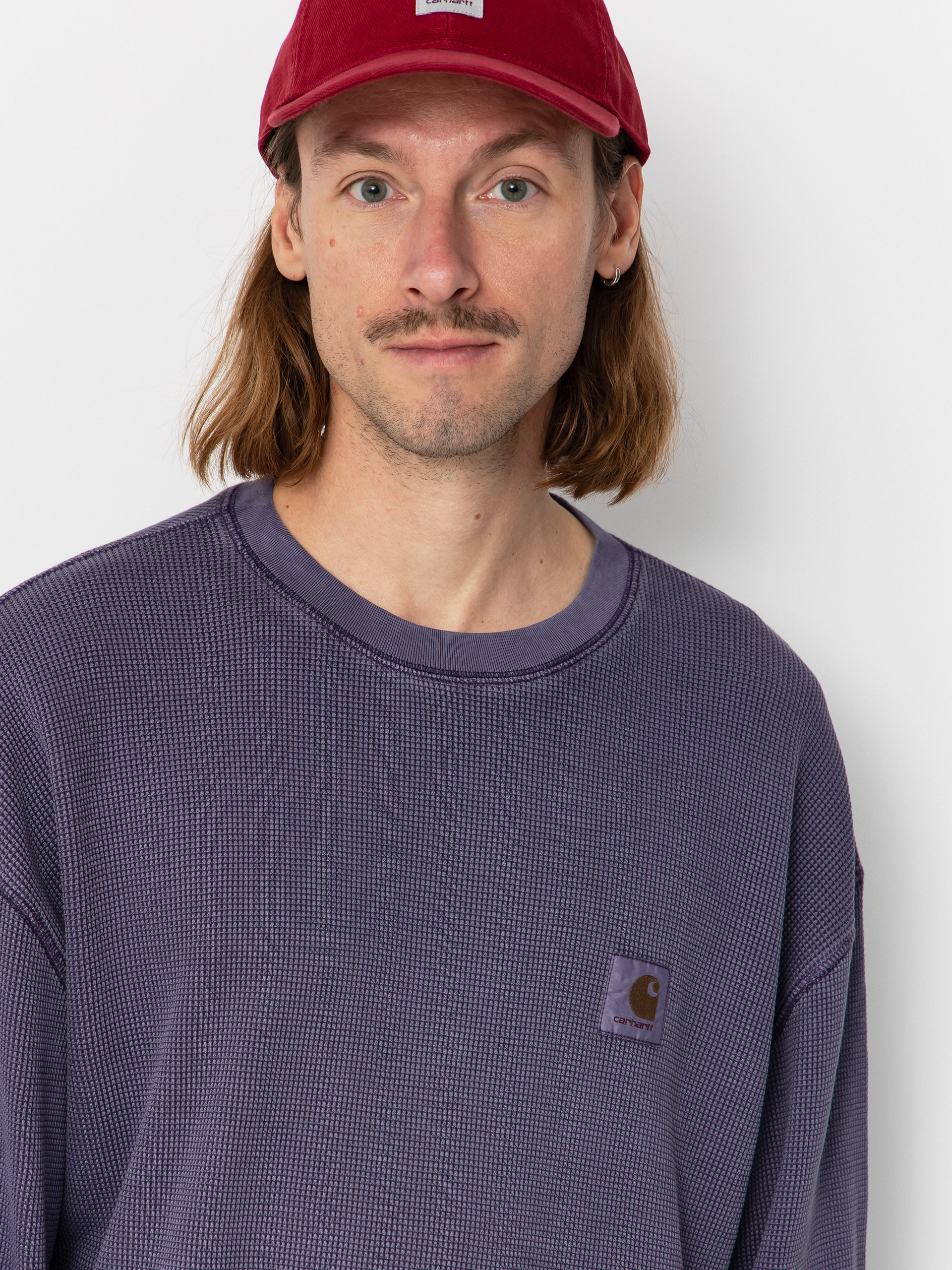 Triko Carhartt WIP Vista Waffle (lakers/garment dyed)