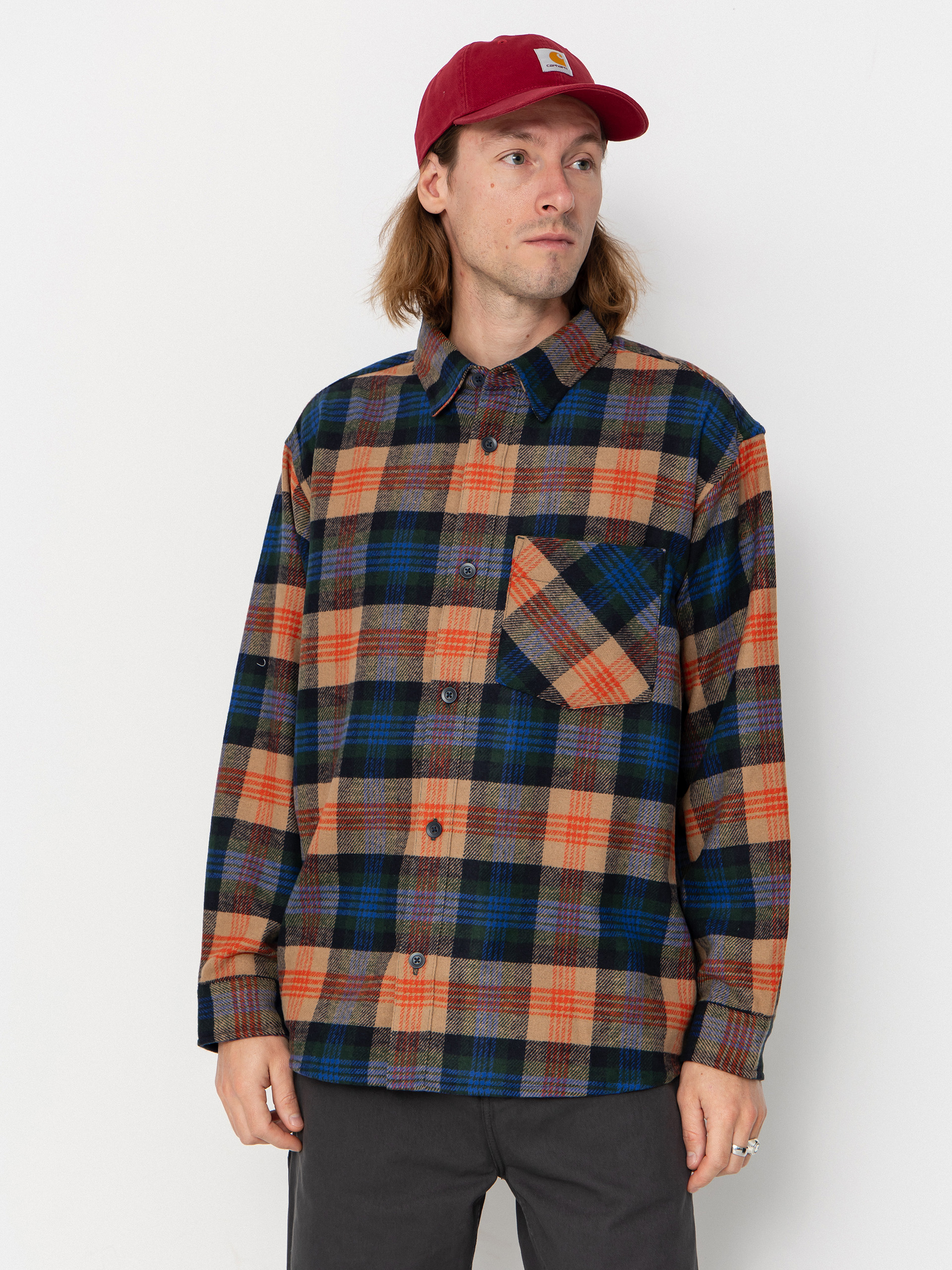 Kou0161ile Carhartt WIP Dern (dern check/sycamore tree)