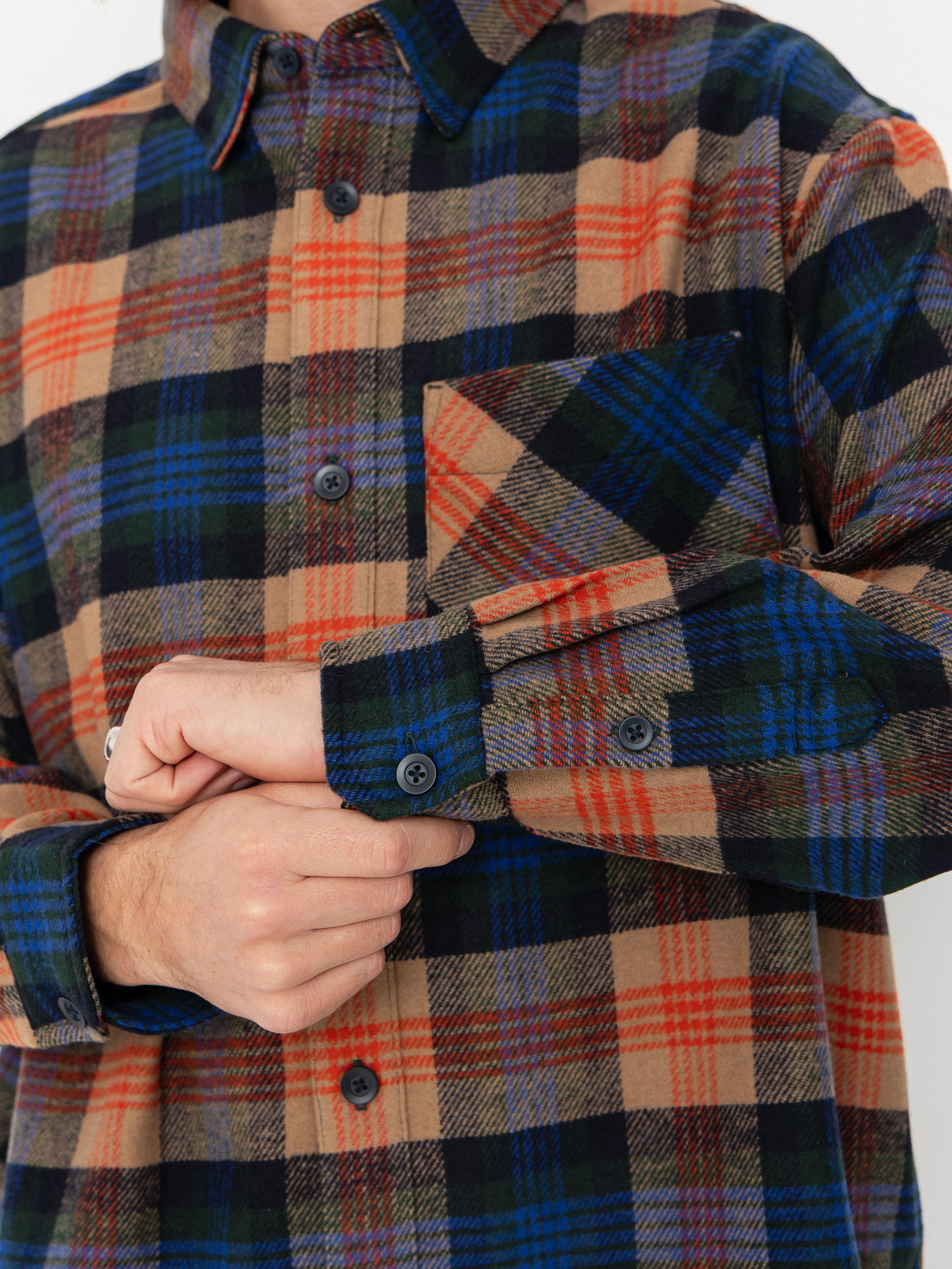 Košile Carhartt WIP Dern (dern check/sycamore tree)