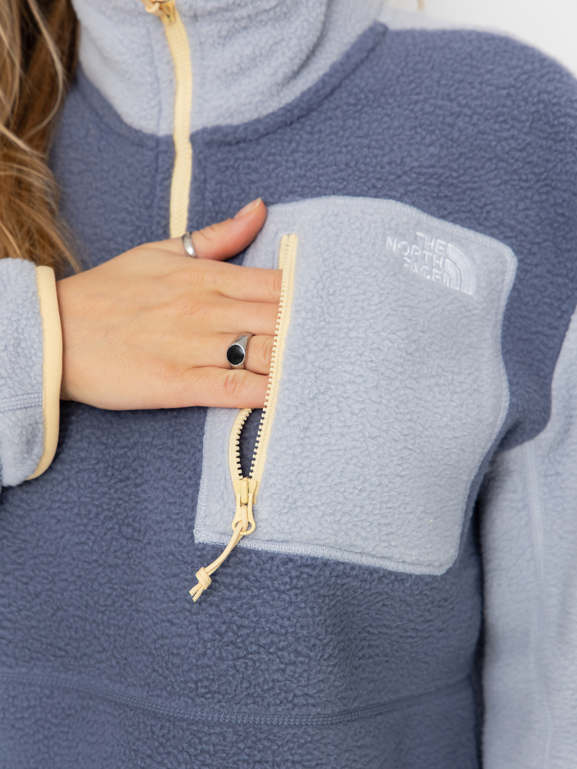 Pánský Fleecová mikina The North Face Yumiori 1/4 Zip (twilight galaxy/blue fl)