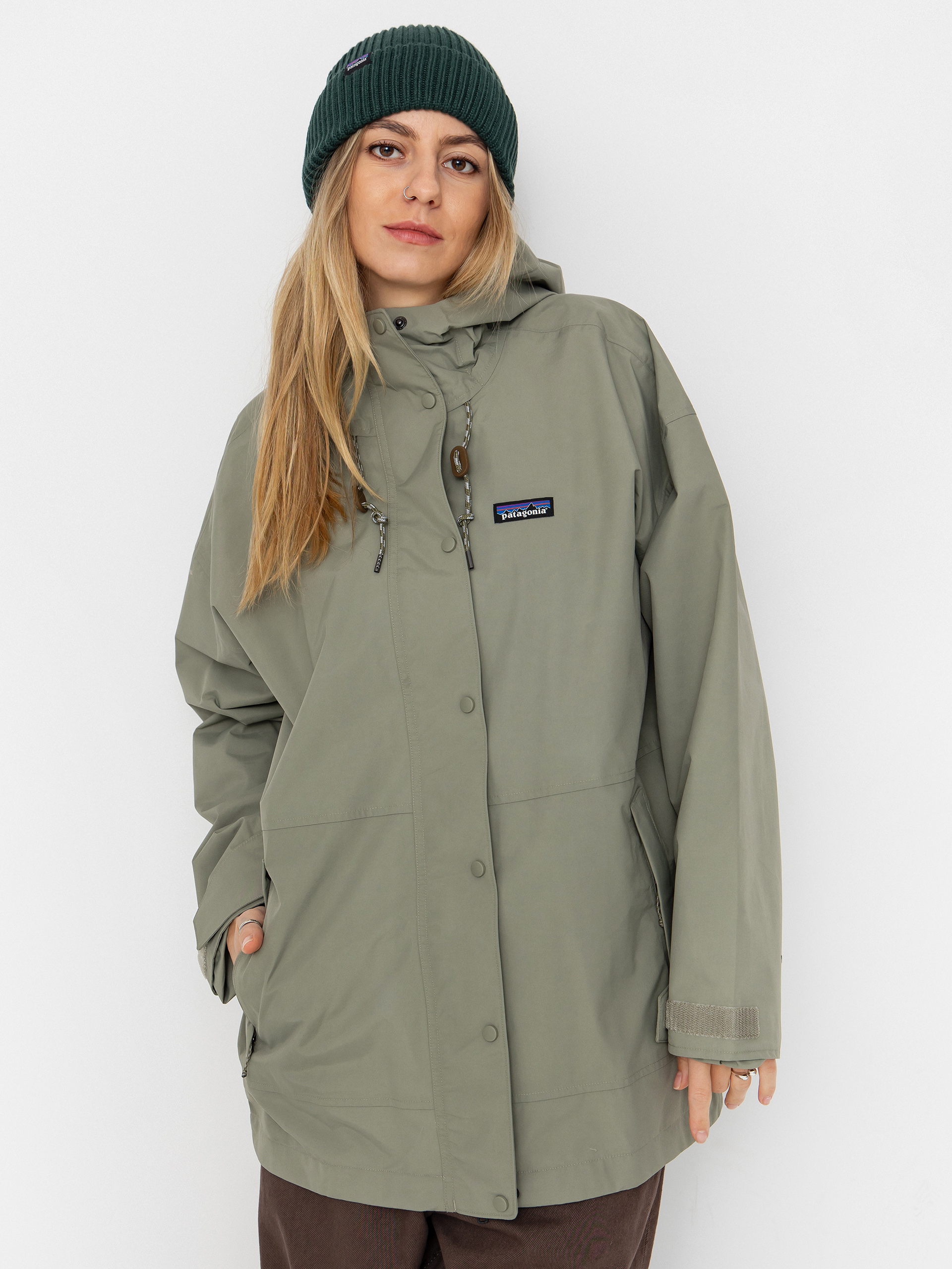 Bunda Patagonia Outdoor Everyday Rain Wmn (river rock green)