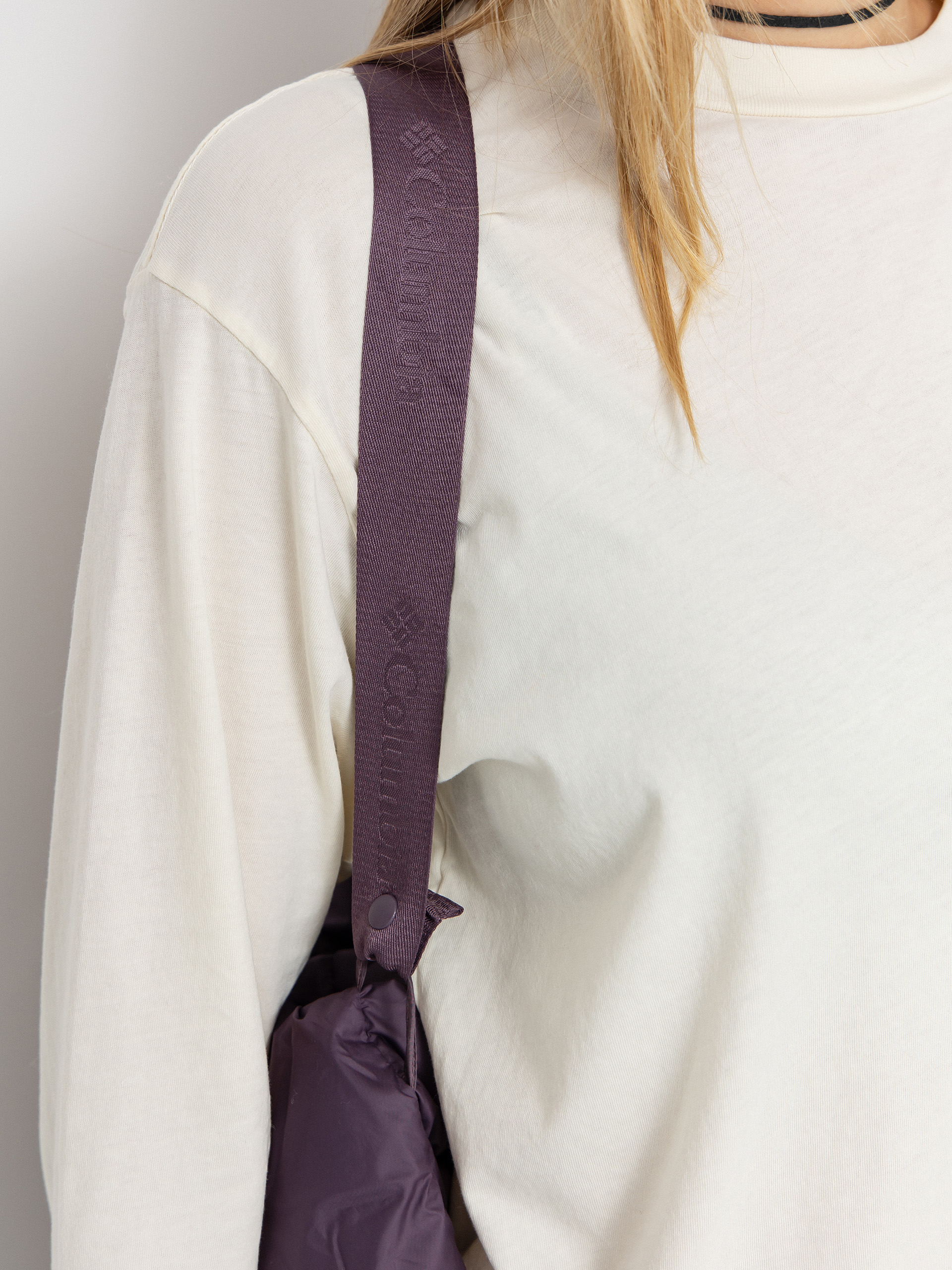 Bunda Columbia Amaze Puff Hooded Wmn (fig high shine)