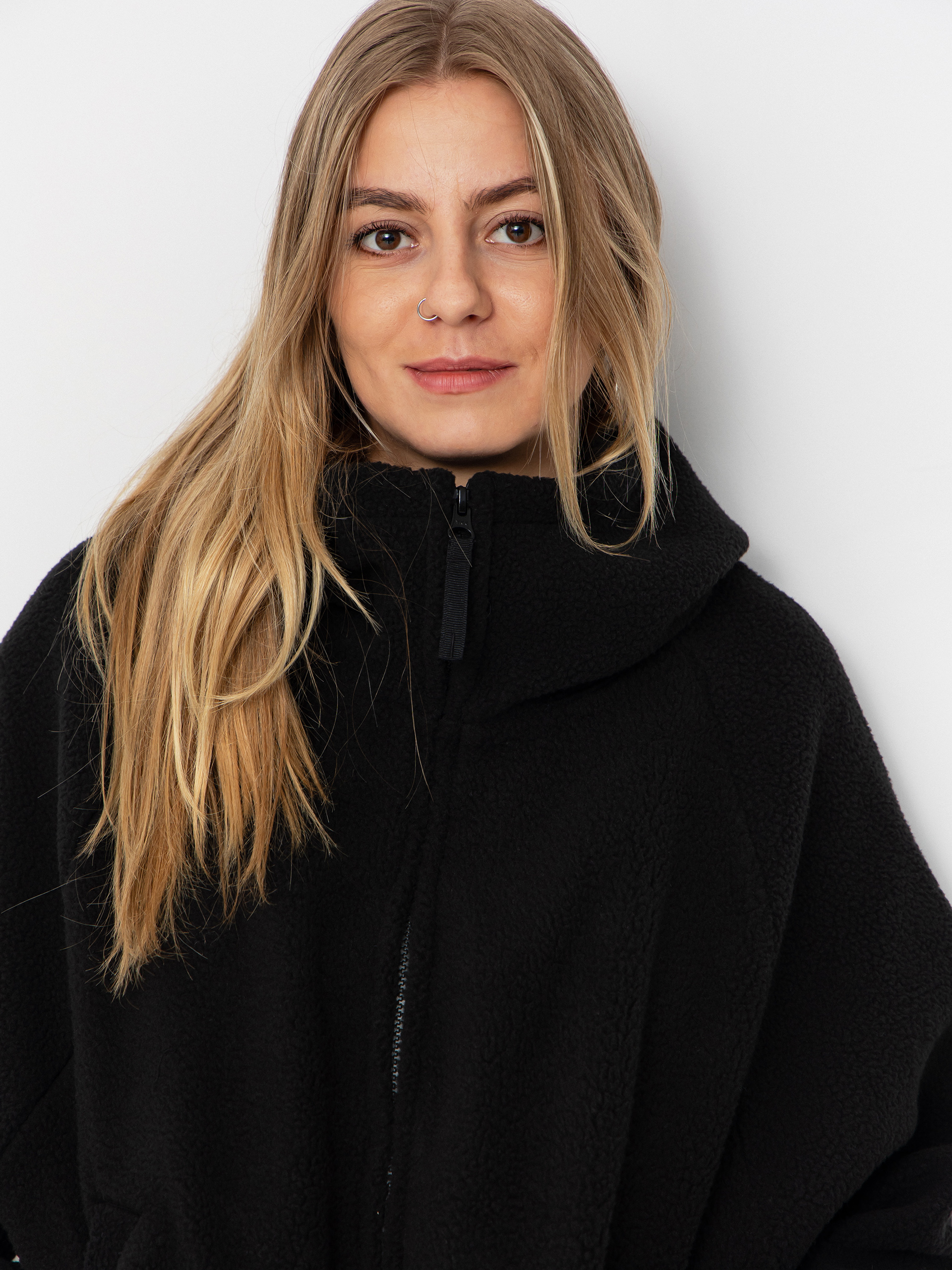 Dámský Fleecová mikina Carhartt WIP Helix (black/porphyry)