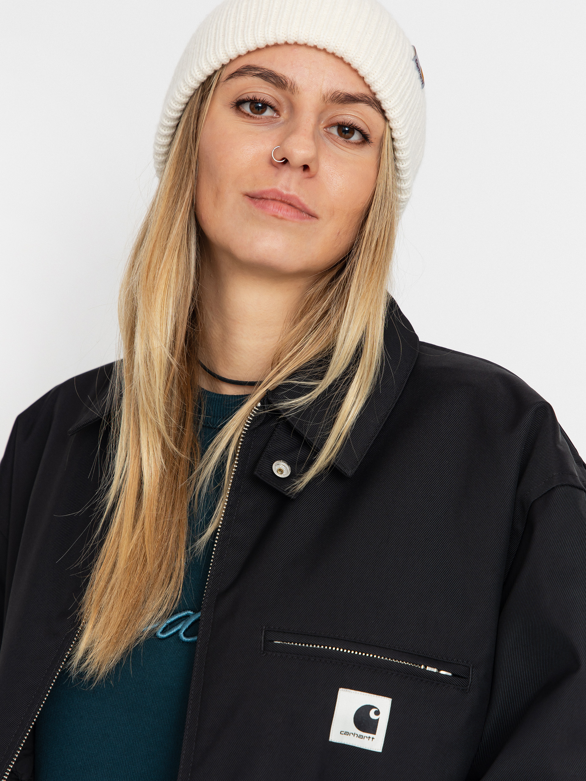 Bunda Carhartt WIP Leroy Wmn (black)