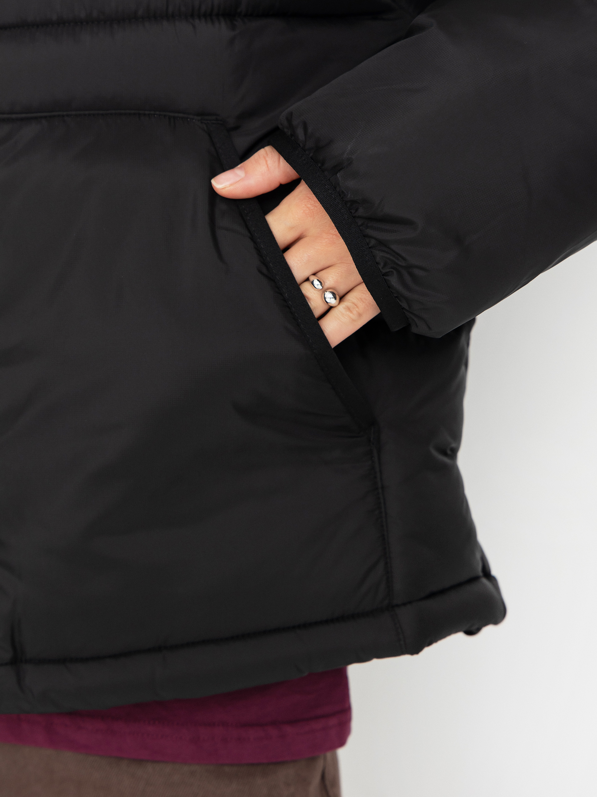 Bunda Carhartt WIP Toronto Wmn (black/wild dog print)