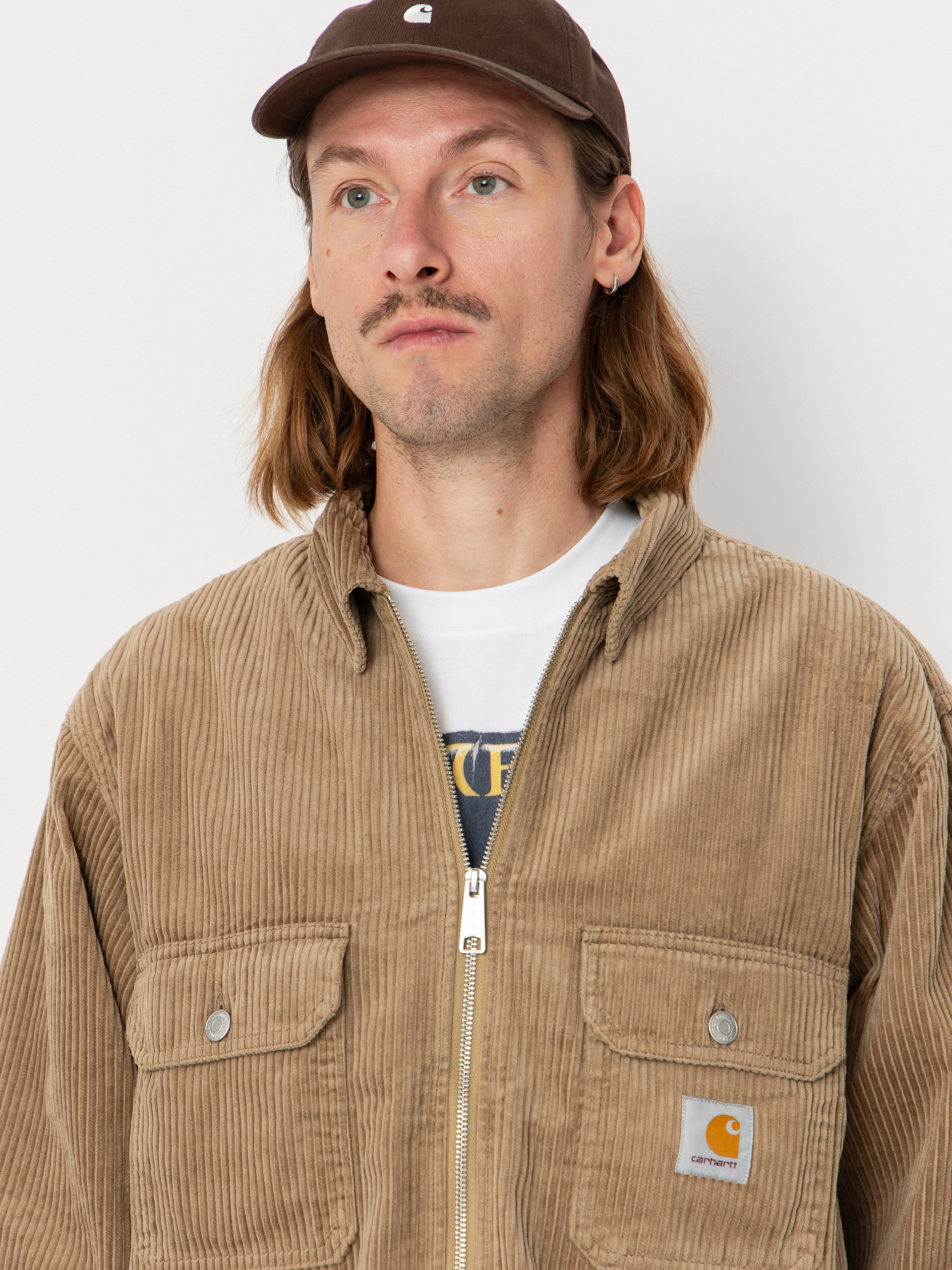 Bunda Carhartt WIP Reynold (leather/rinsed)