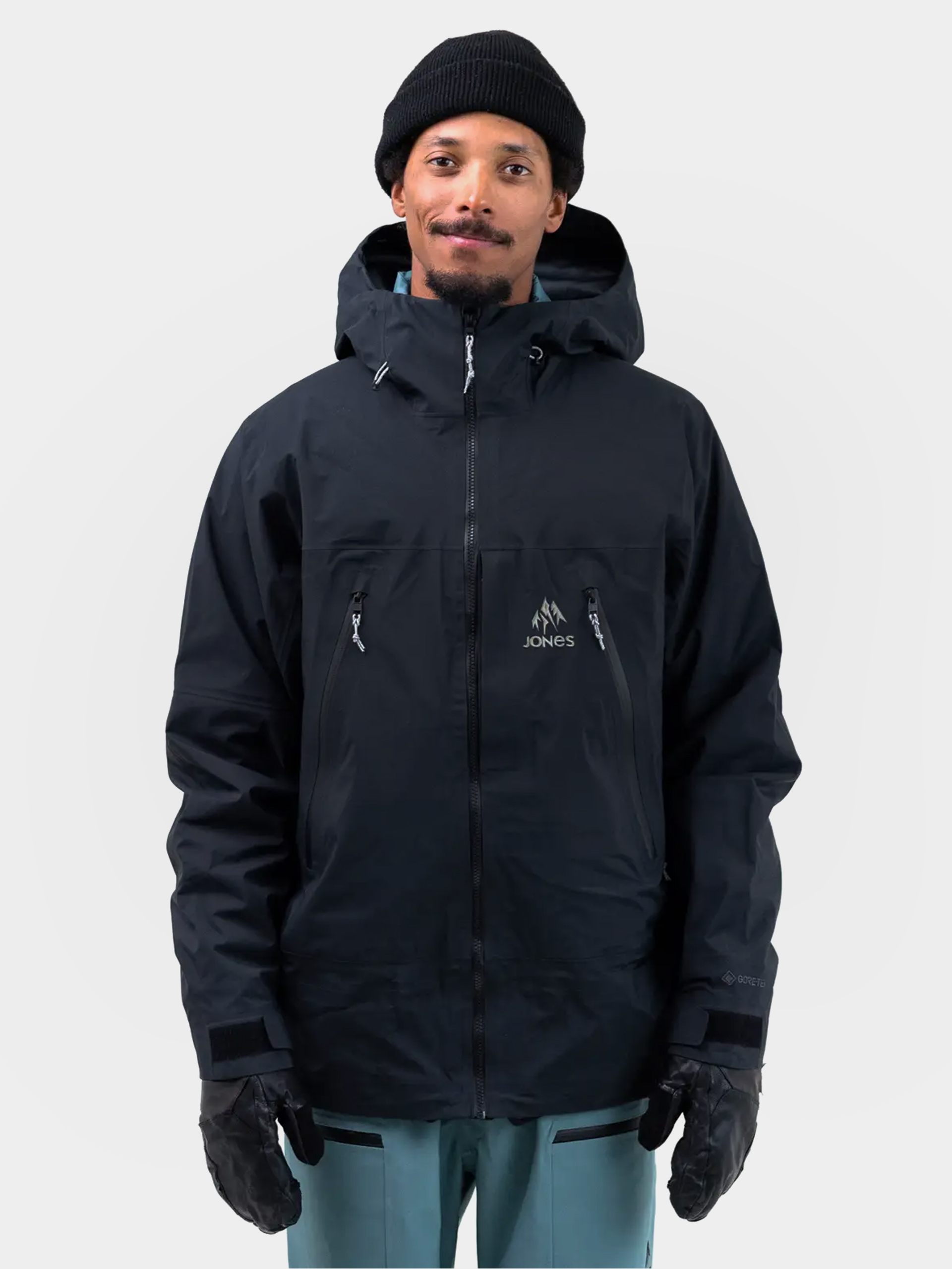 Pánská Snowboardová bunda Jones Snowboards Shralpinist Gtx Rec (stealth black)