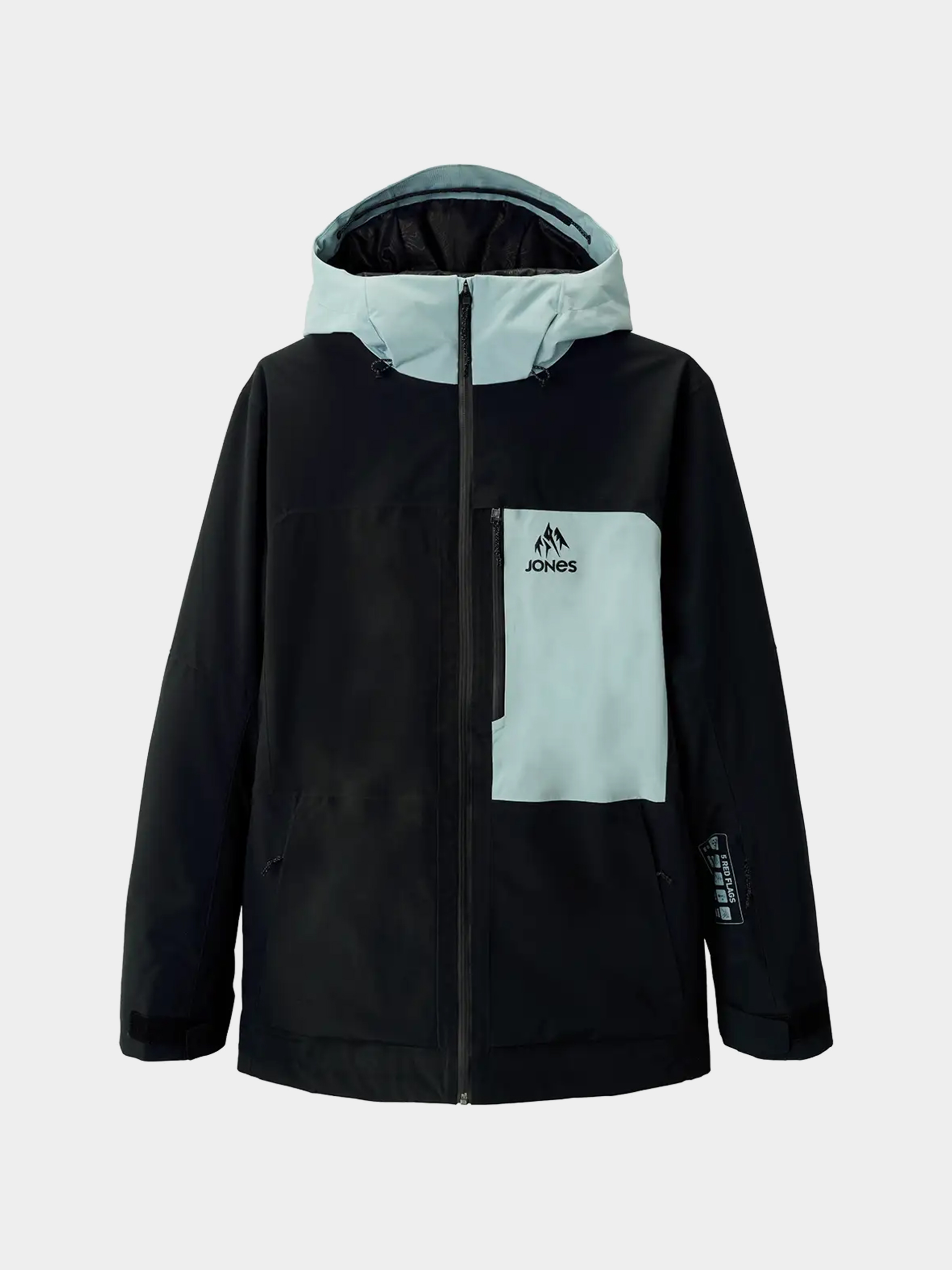 Snowboardovu00e1 bunda Jones Snowboards Mtn Surf Rec (stealth black)