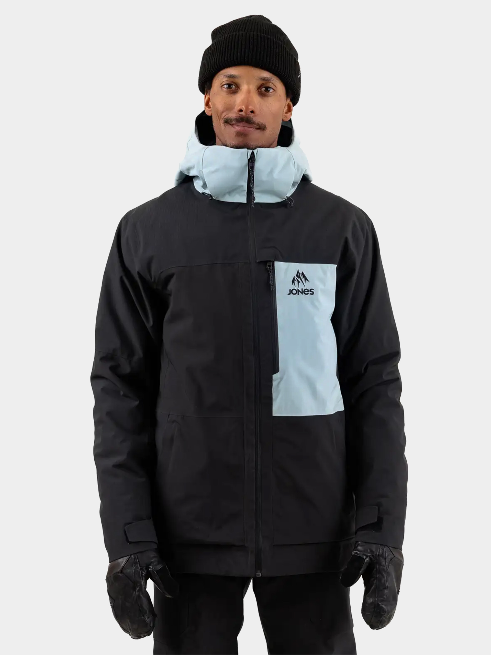 Pánská Snowboardová bunda Jones Snowboards Mtn Surf Rec (stealth black)