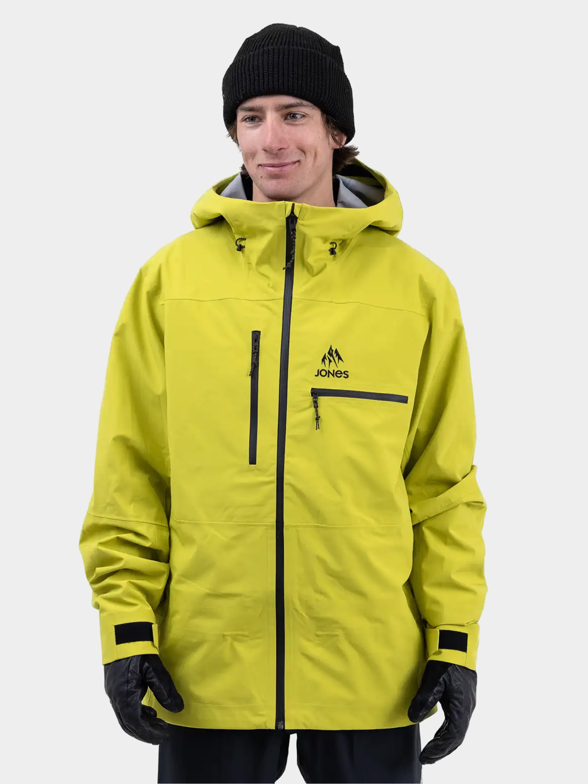 Pánská Snowboardová bunda Jones Snowboards Shralpinist Str Rec (lime green)