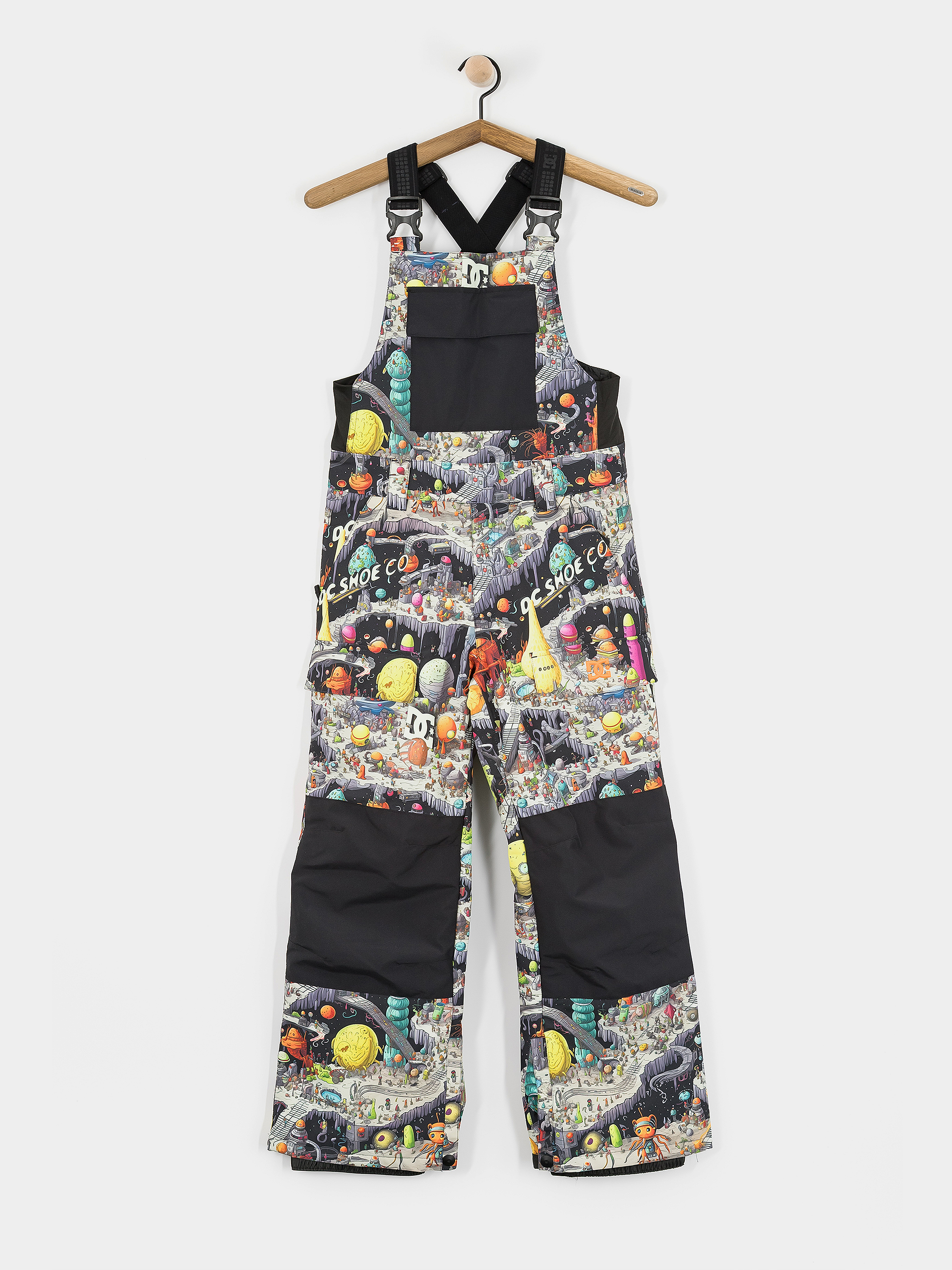 Snowboardové kalhoty  DC Roadblock Bib JR