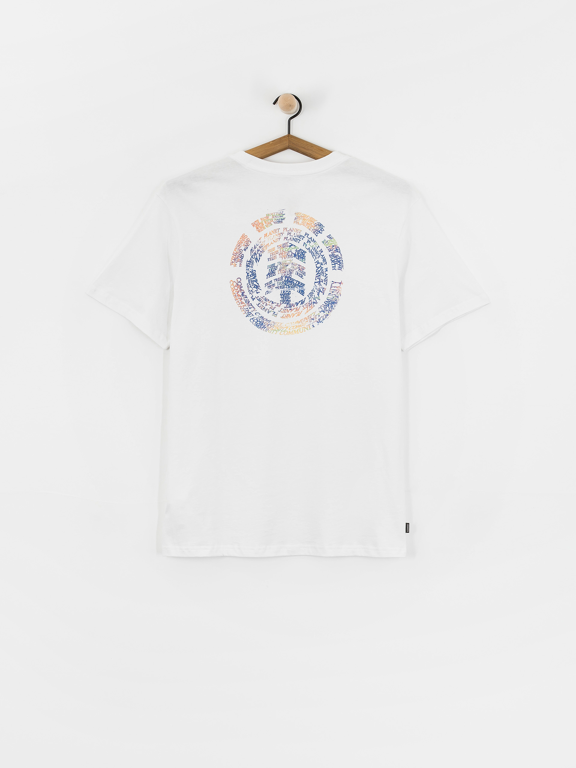 Tričko Element Tree Icon (optic white)