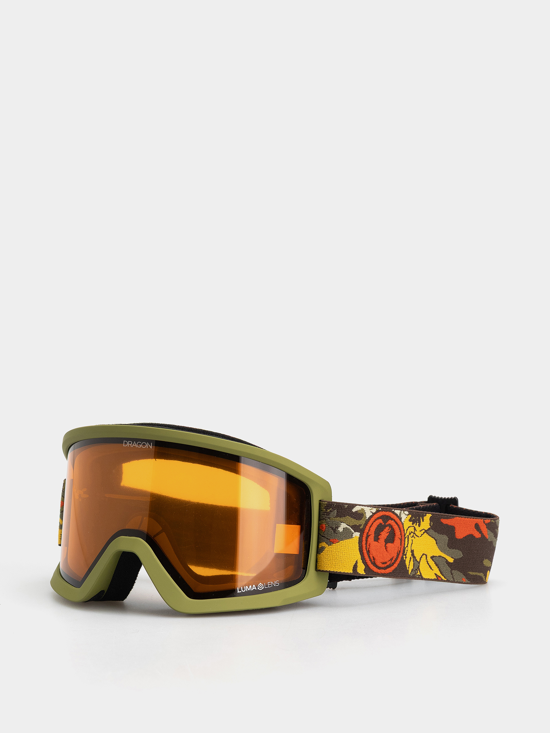 Bru00fdle na snowboard Dragon DX3 L OTG (leafycamo/lumalens amber)