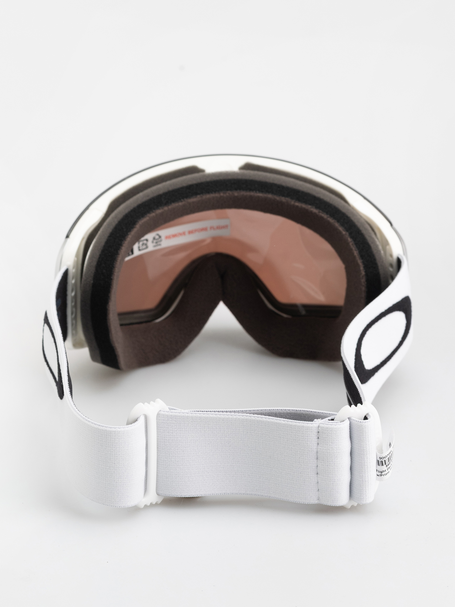 Brýle na snowboard Oakley Flight Deck M (matte white/prizm snow torch iridium)