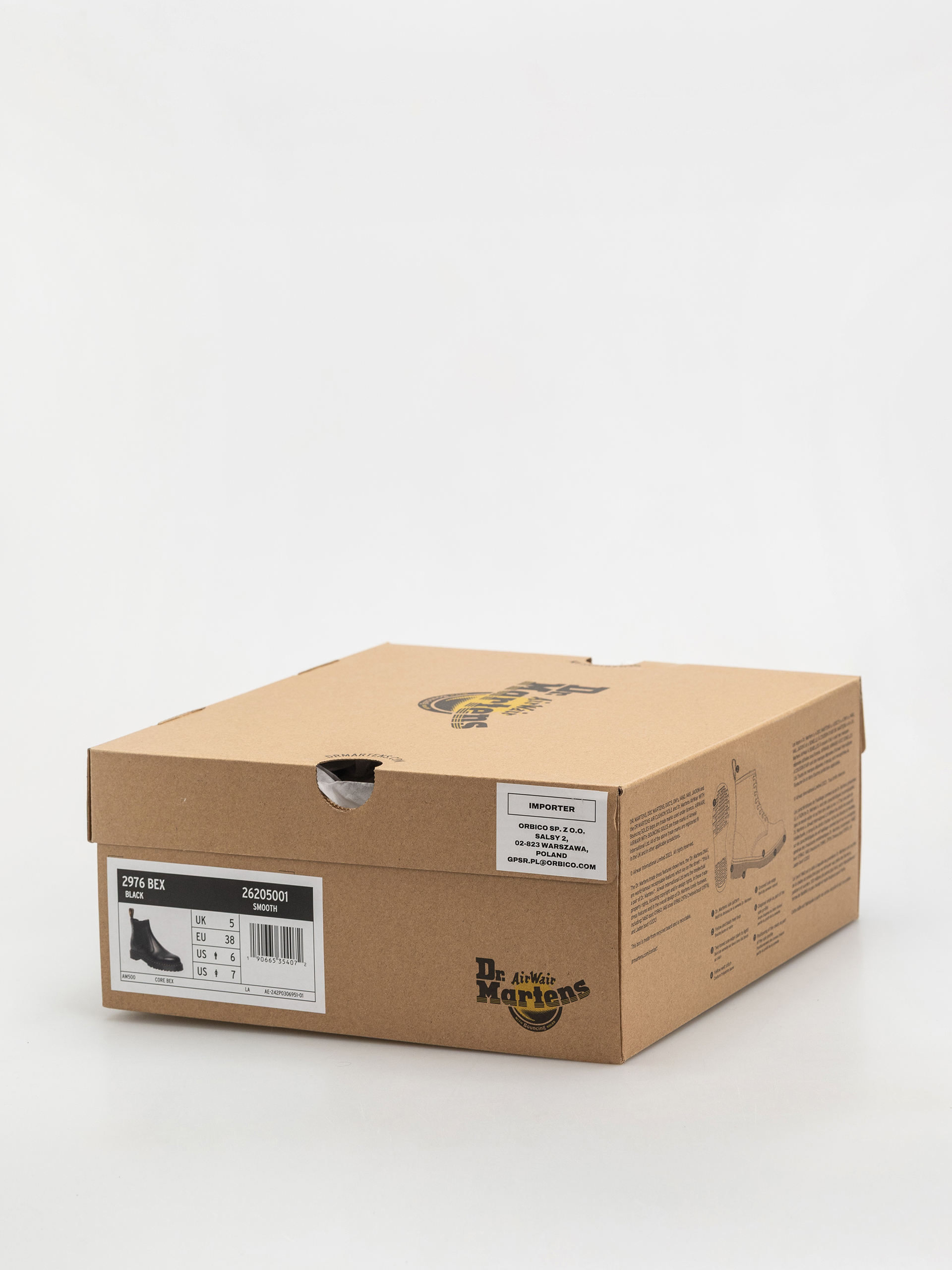 Boty Dr. Martens 2976 Bex Chelsea (black smooth)