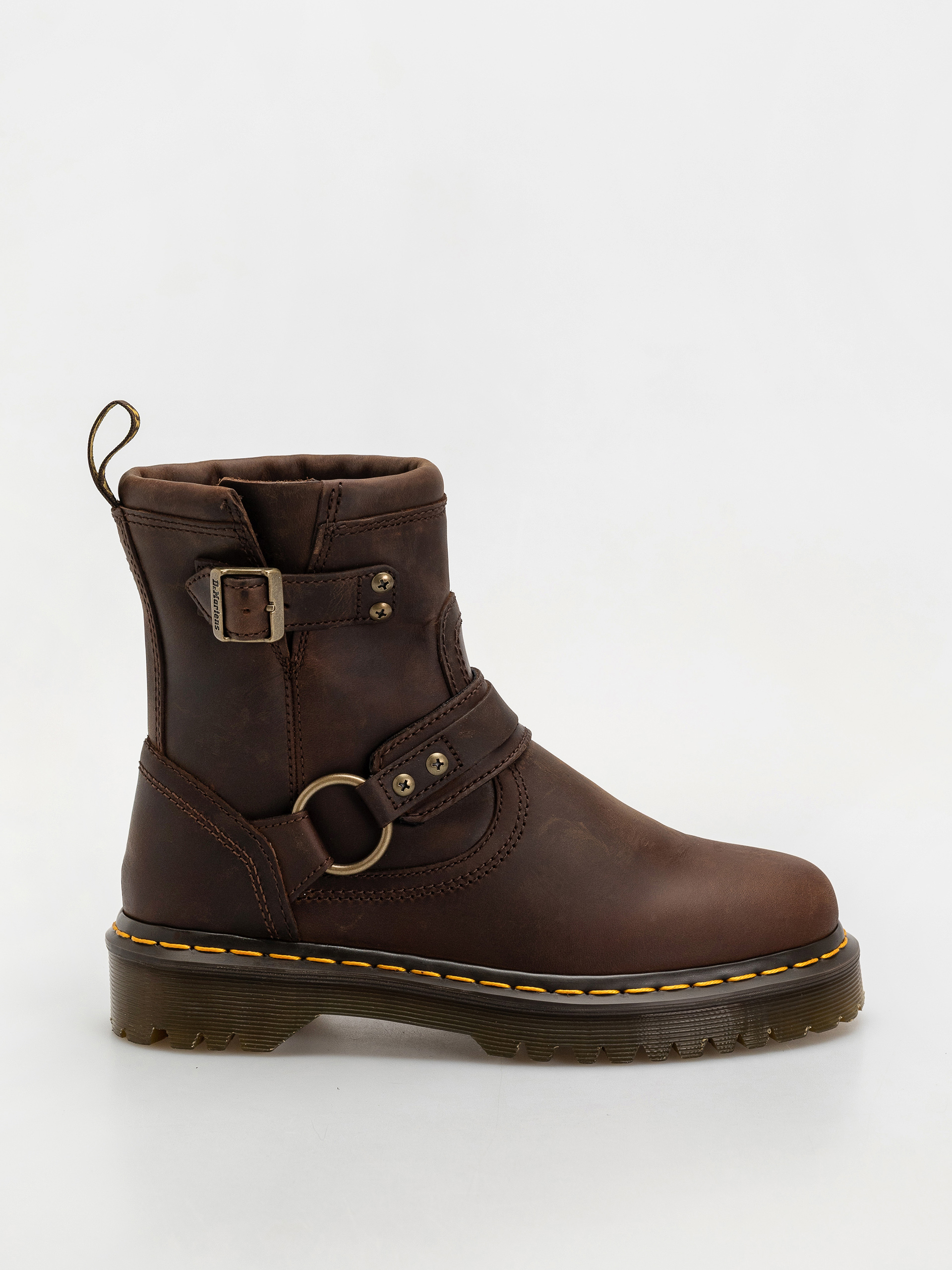 Boty Dr. Martens Anistone HRNS Ankle (dark brown crazy horse)