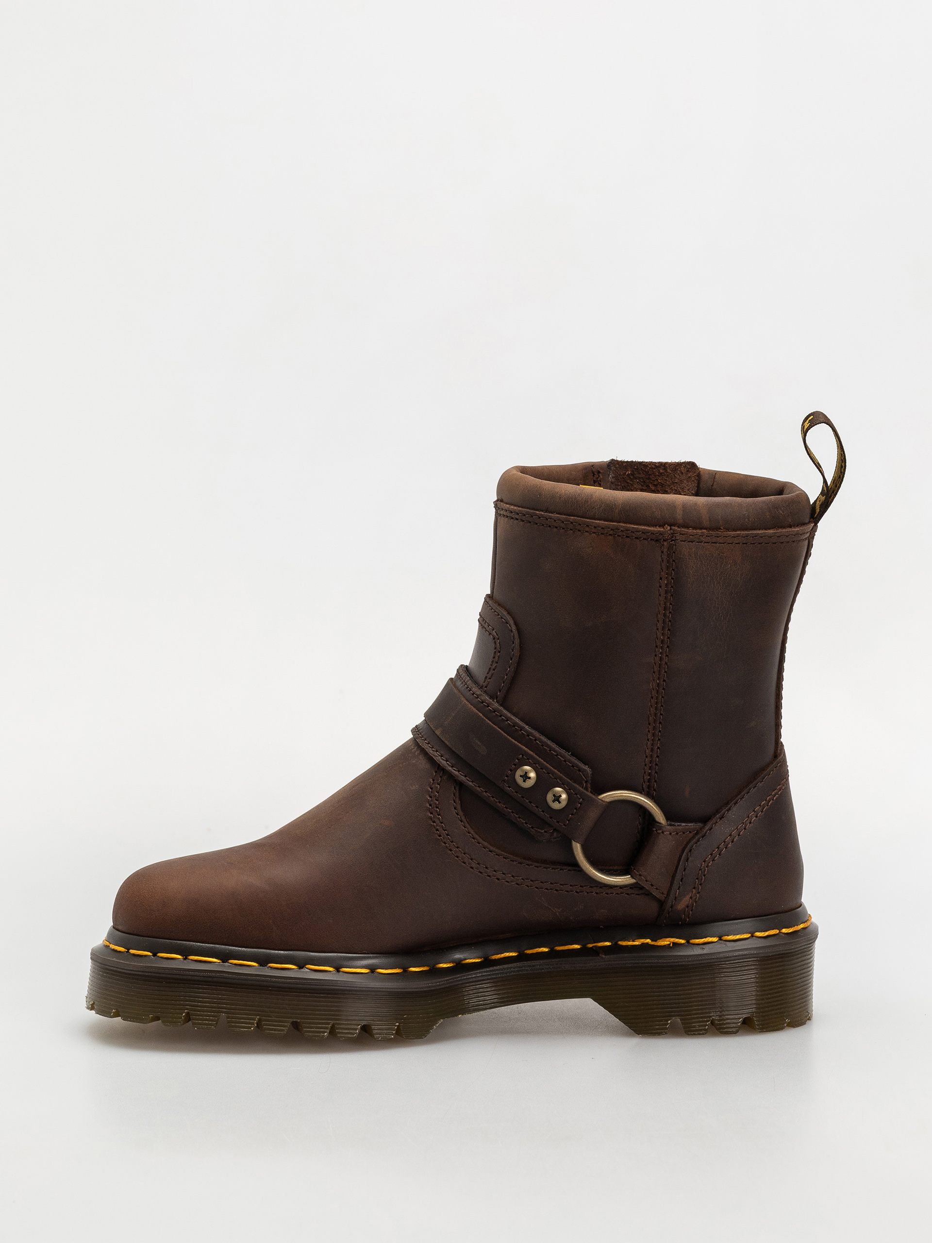 Boty Dr. Martens Anistone HRNS Ankle (dark brown crazy horse)