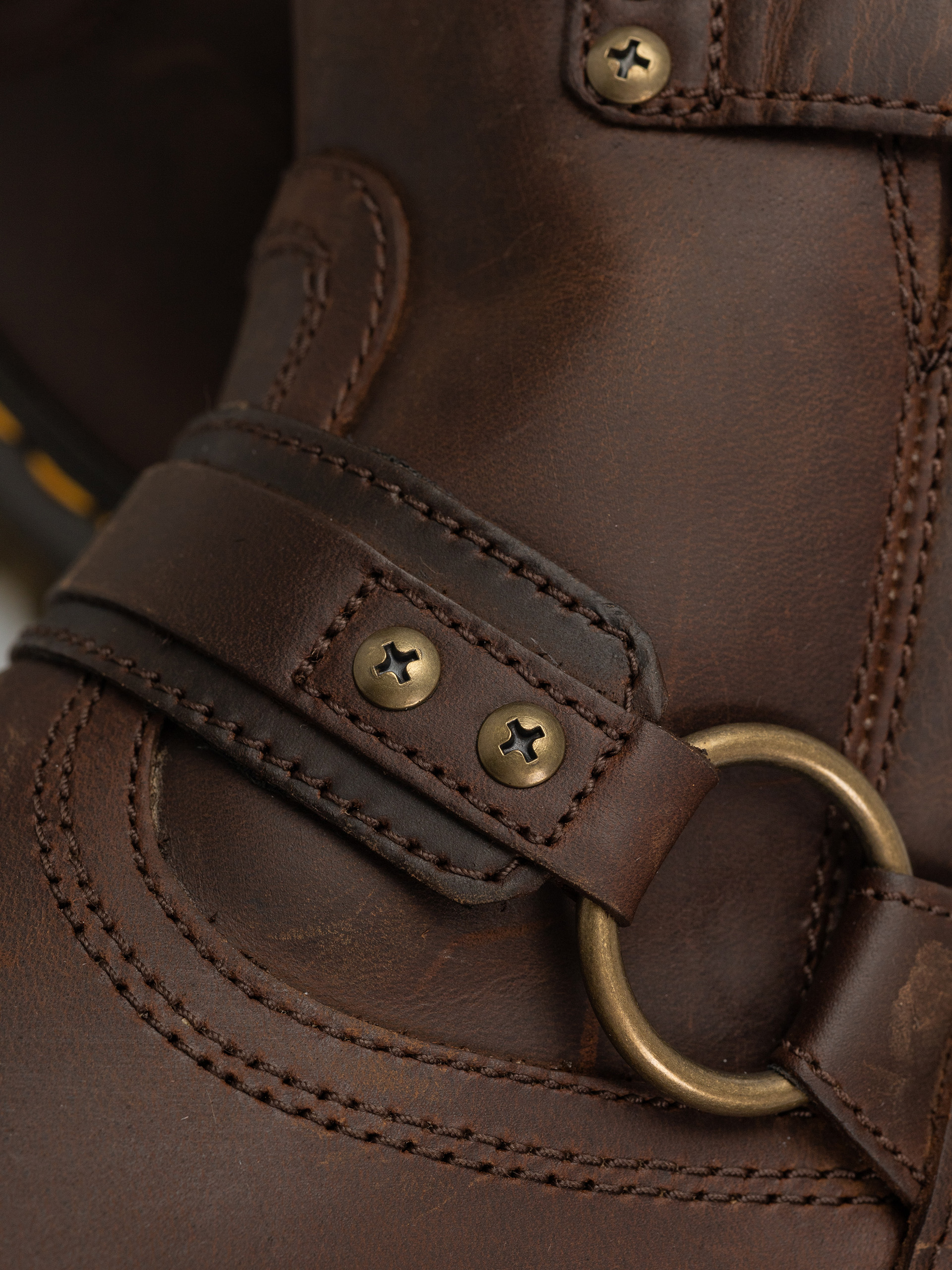 Boty Dr. Martens Anistone HRNS Ankle (dark brown crazy horse)