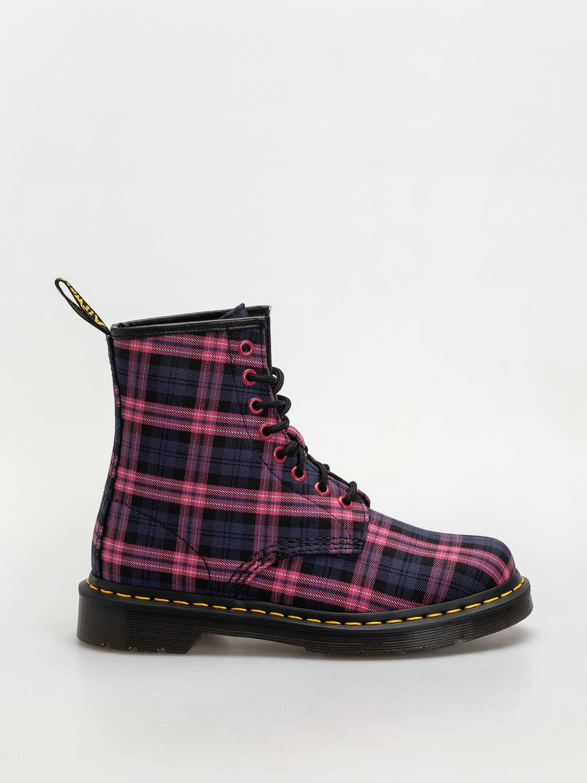 Boty Dr. Martens 1460 Wmn (pink multi tartan)
