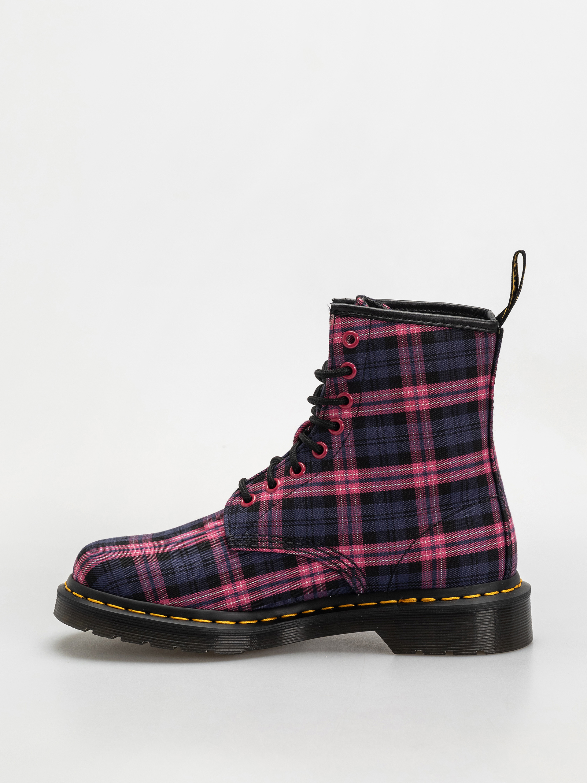 Boty Dr. Martens 1460 Wmn (pink multi tartan)