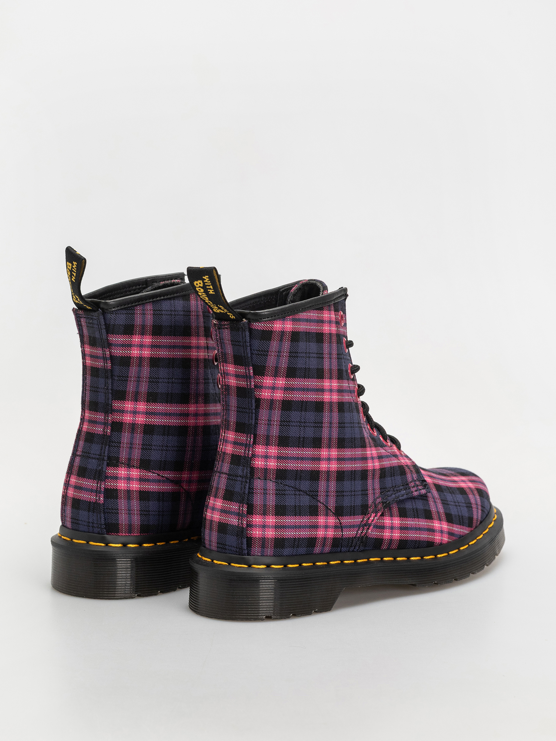 Boty Dr. Martens 1460 Wmn (pink multi tartan)