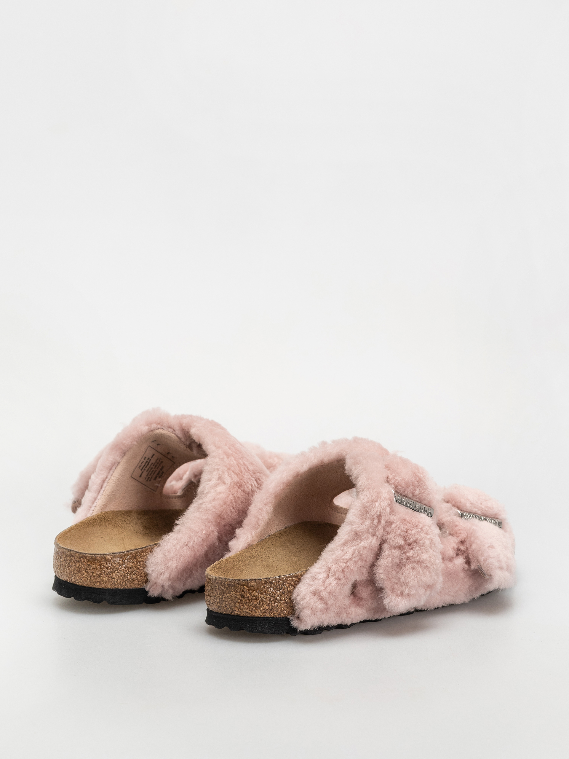 Plážovky Birkenstock Arizona Shearling Cover Upper Narrow Wmn (crystal rose)