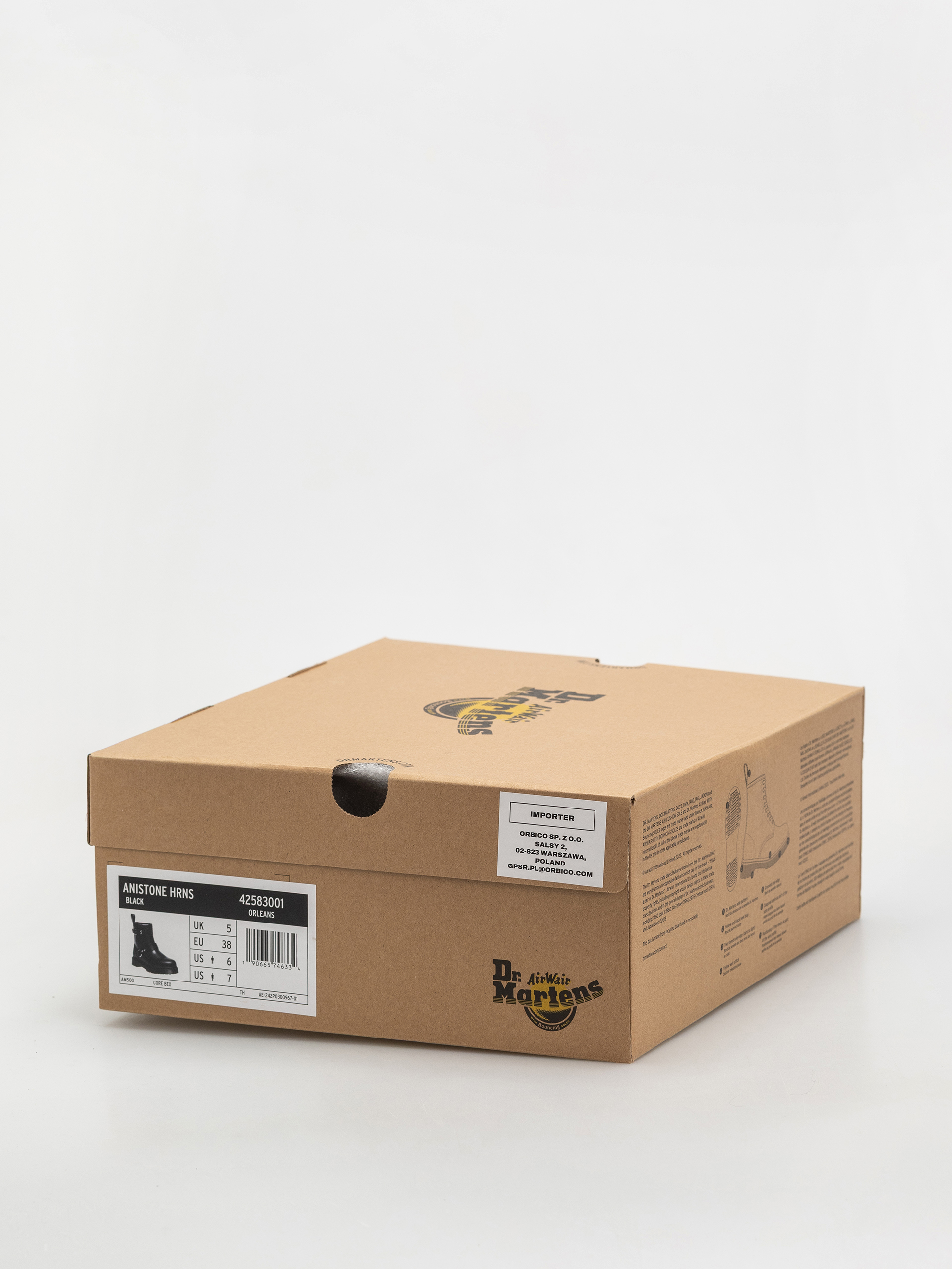 Boty Dr. Martens Anistone HRNS Ankle (black orleans)