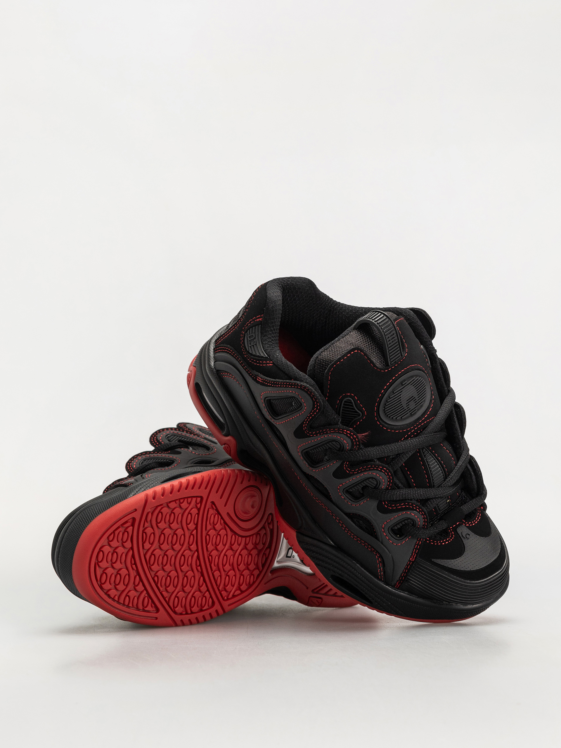 Boty Osiris D3 2001 (black/red/red)